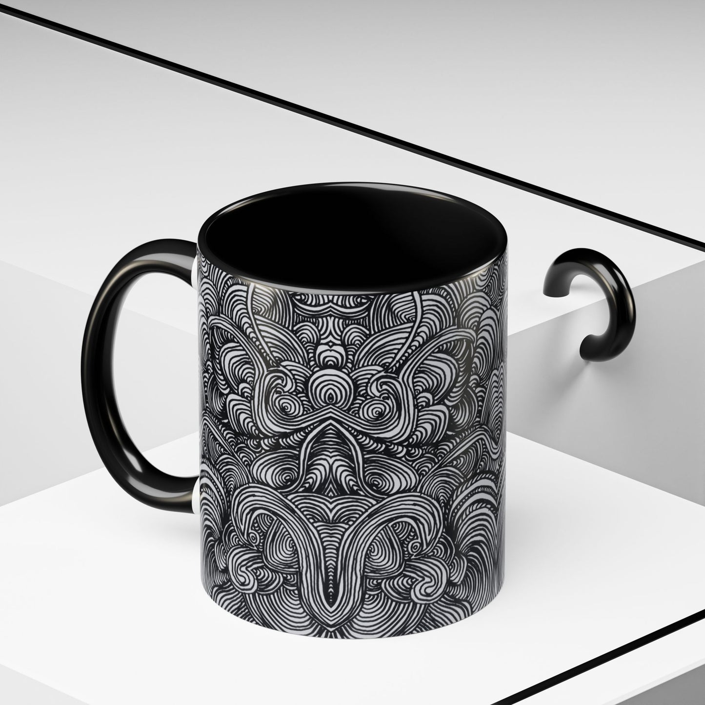 11oz/15oz Original Line Art Coffee Mug - Liquid