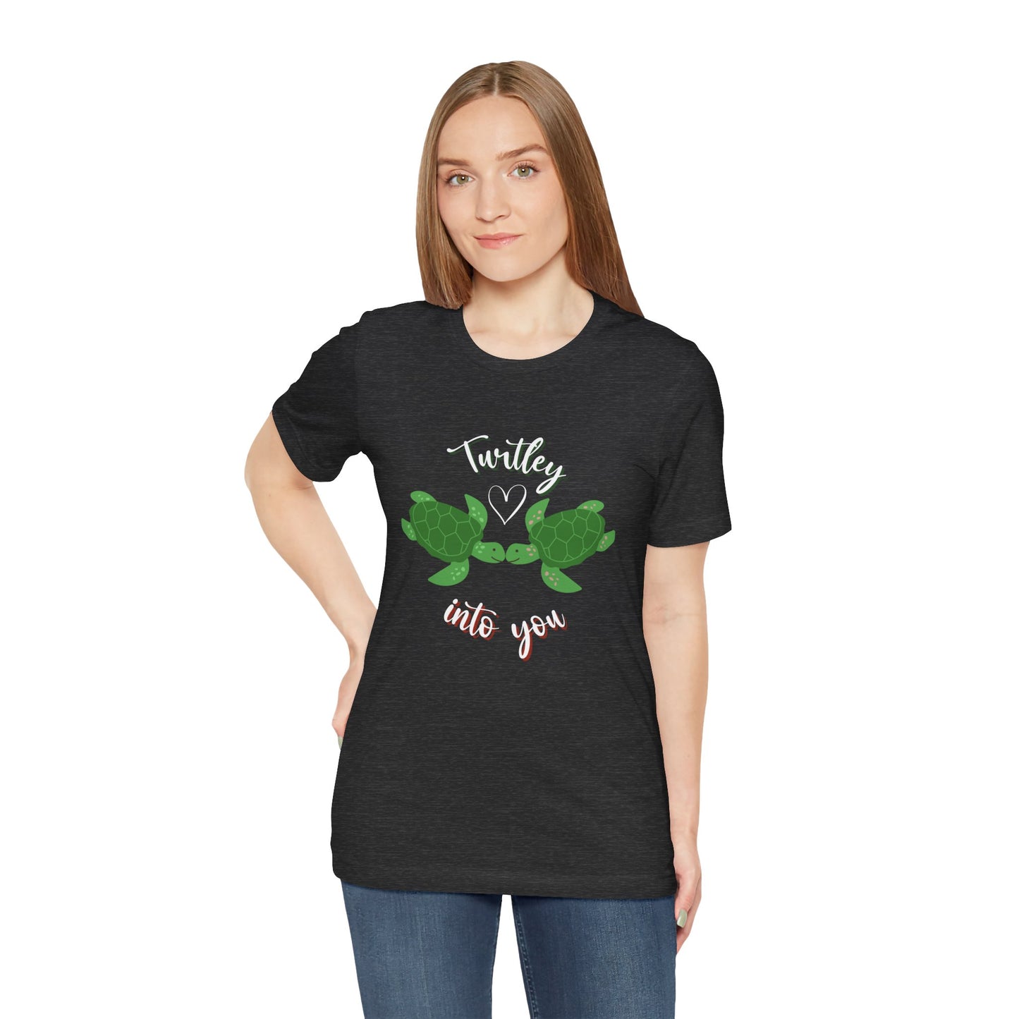 Unisex Cute Turtle Lover Turtley Into You T-Shirt