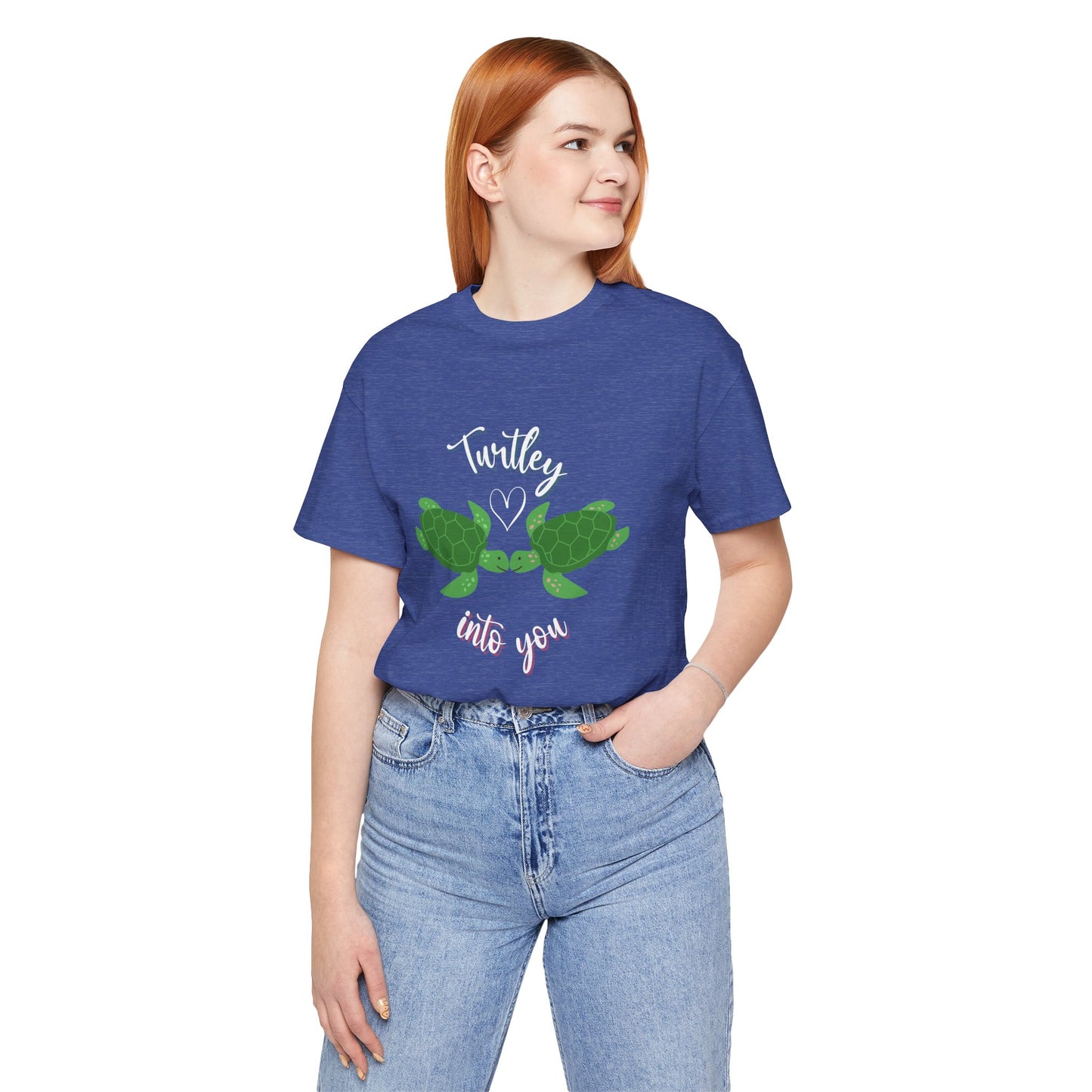 Unisex Cute Turtle Lover Turtley Into You T-Shirt