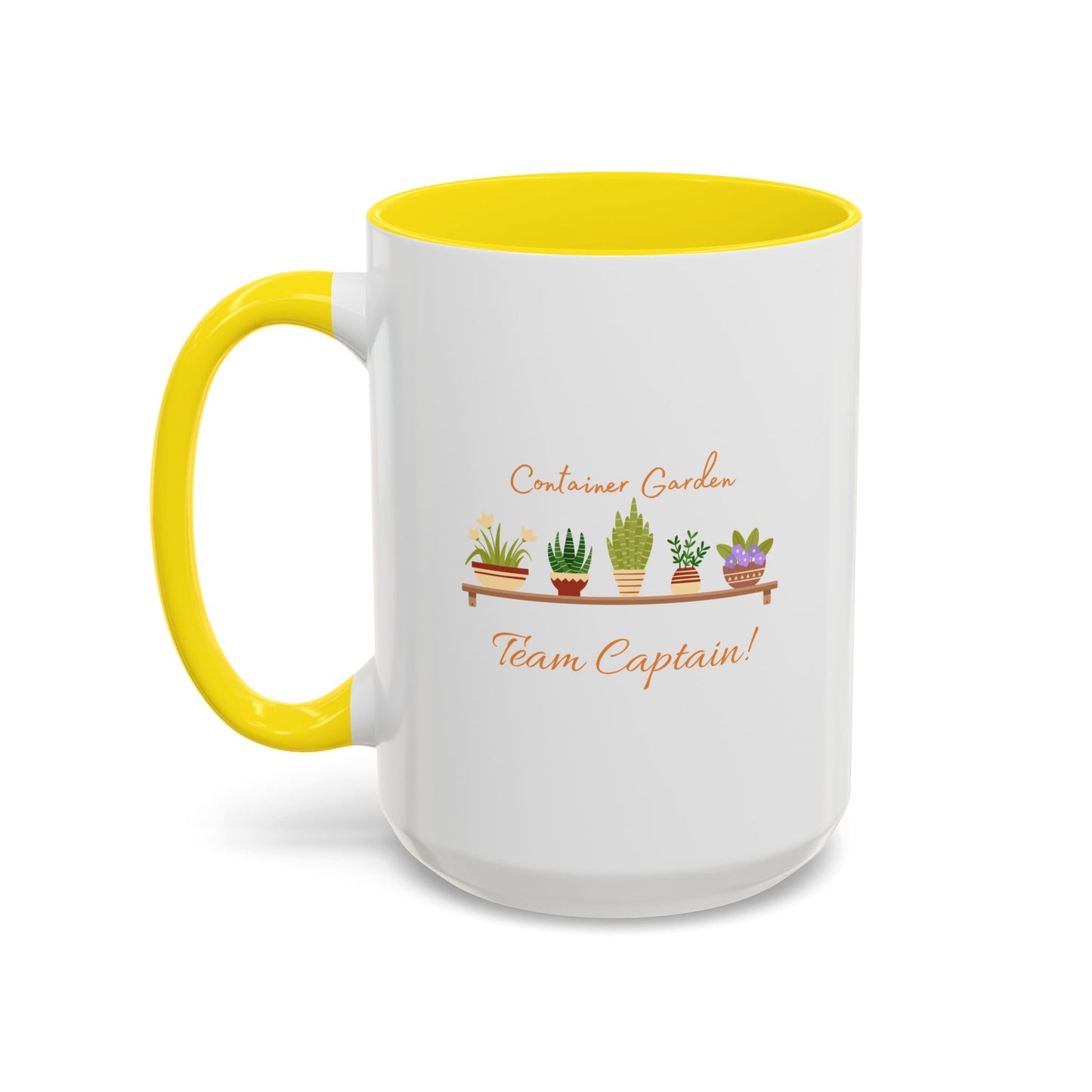 11oz/15oz Garden Themed Container Garden Team Captain Plant Parent Coffee Mug