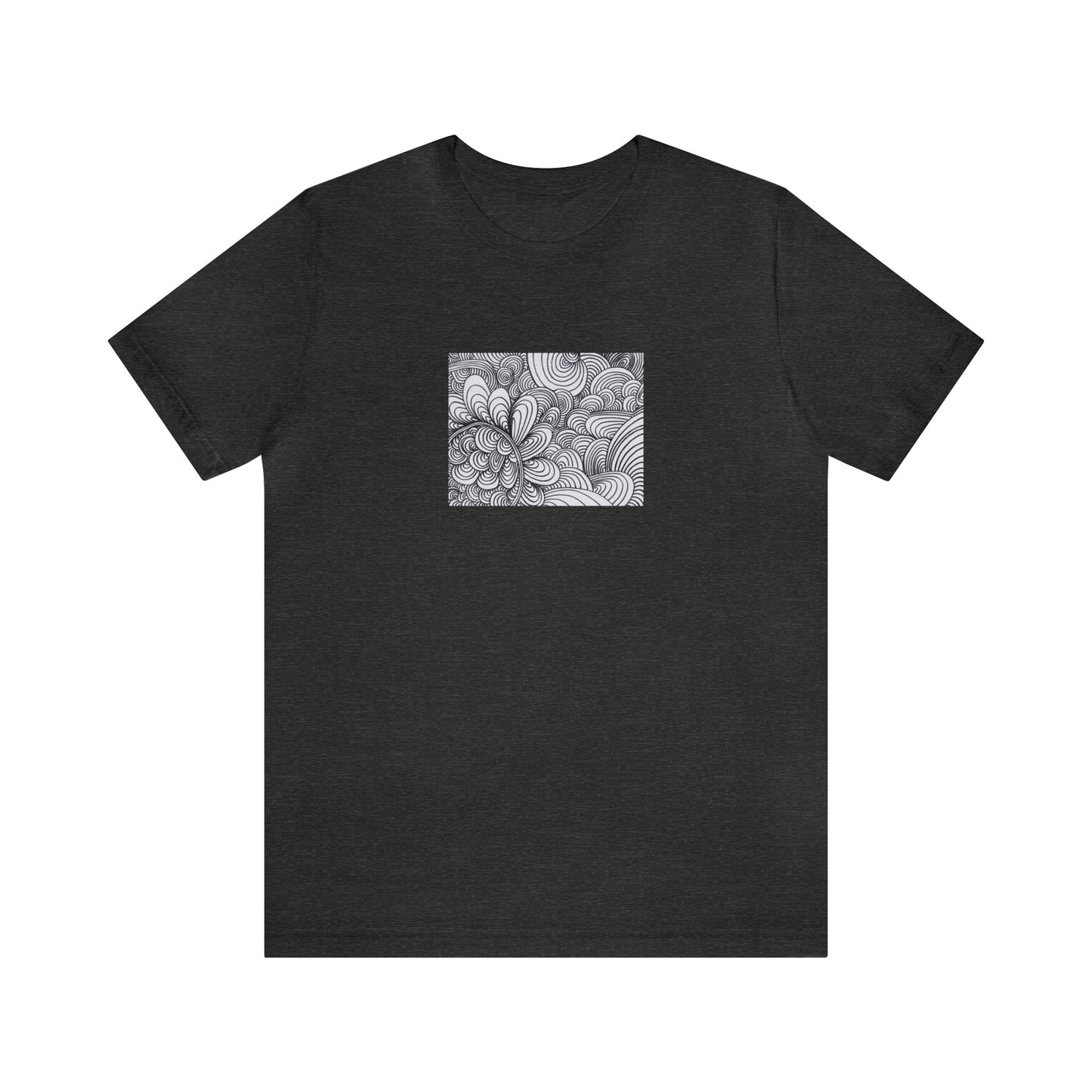 Unisex Original Art T-Shirt - Apricots Noir