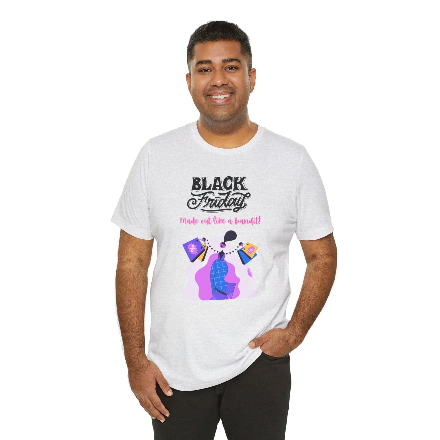Unisex Jersey Short Sleeve Black Friday Sales T-Shirt