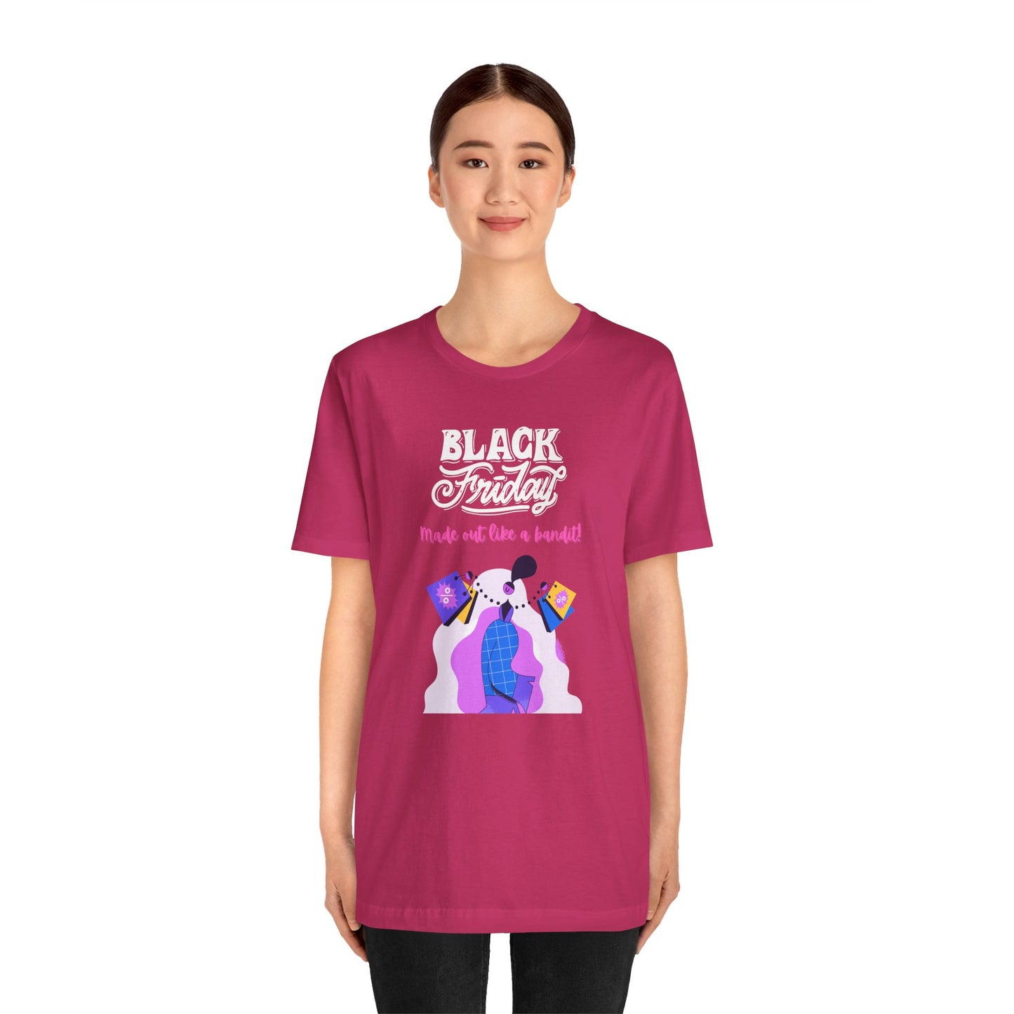 Unisex Jersey Short Sleeve Black Friday Sales T-Shirt
