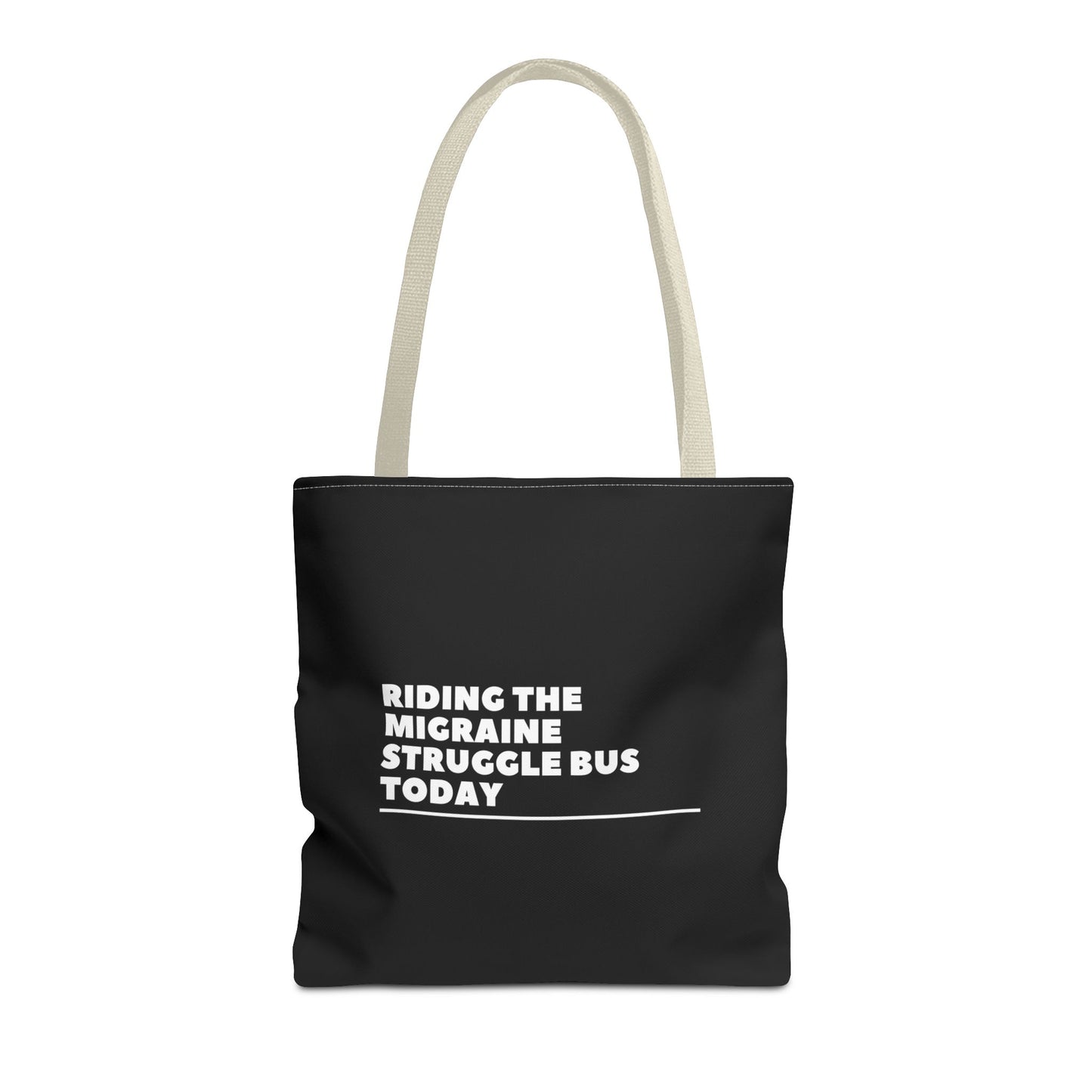 Unisex Migraine Day Invisible Illness Warrior Tote Bag