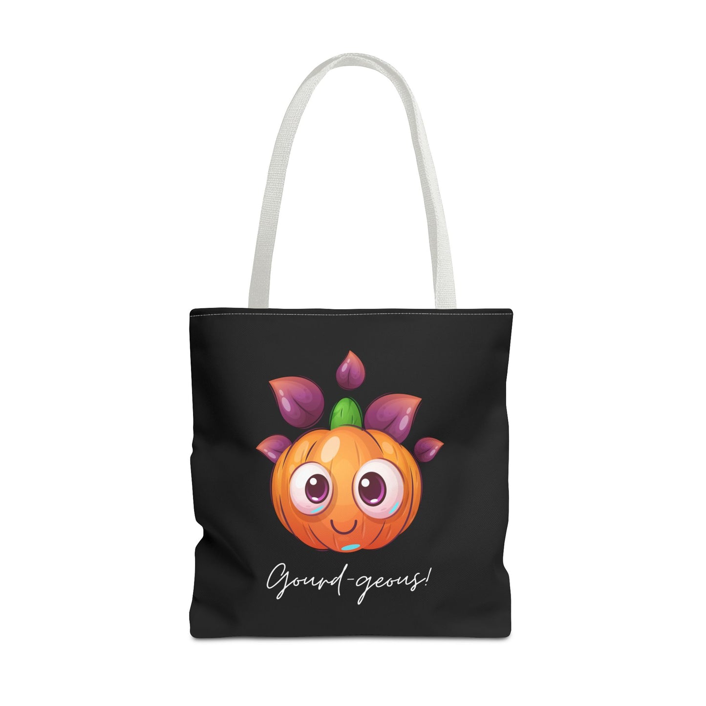 Cute Halloween Pumpkin Tote Spooky Season Tote Trick or Treating Candy Fall Themed Reusable Lunch Tote