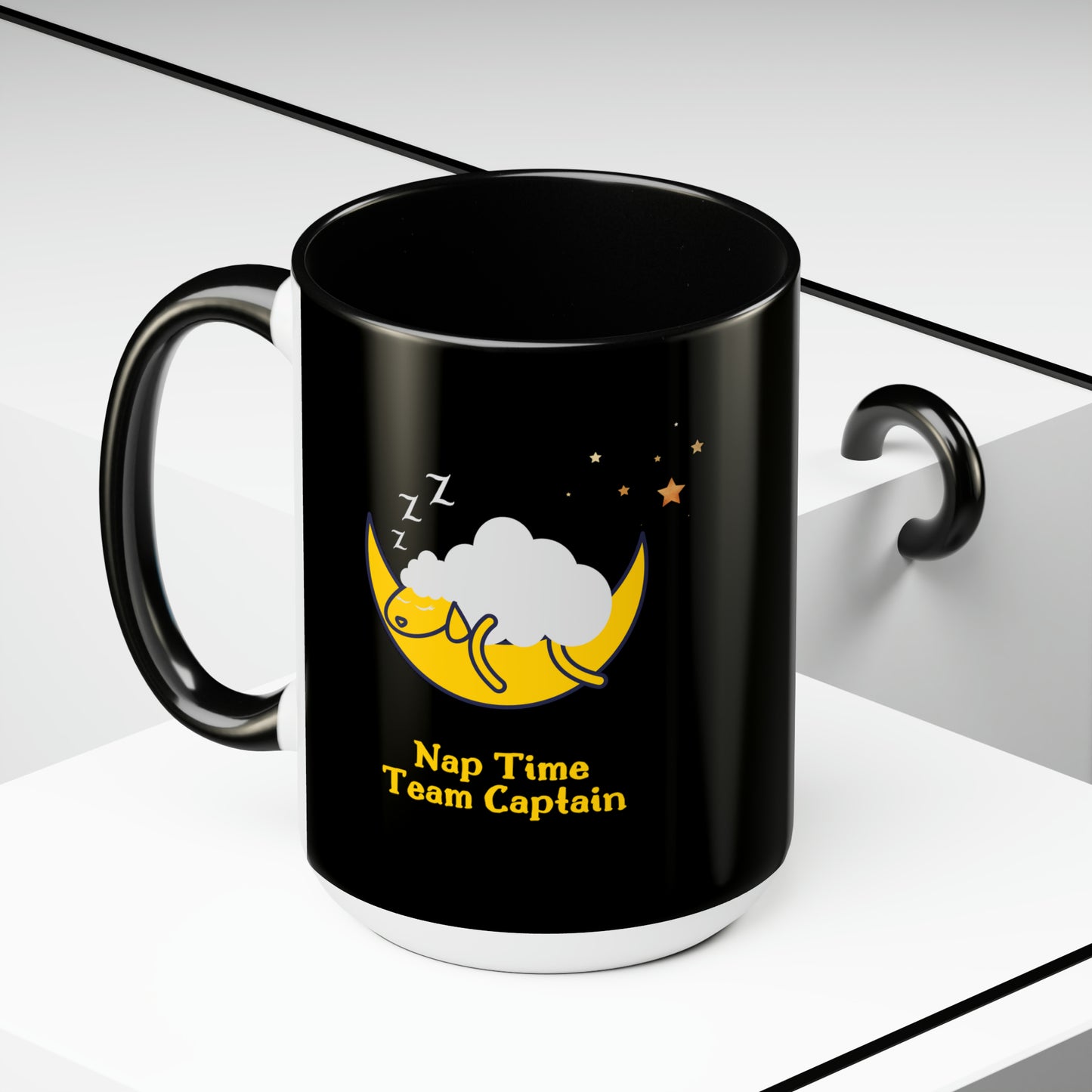 15oz Nap Time Team Captain Coffee Mug