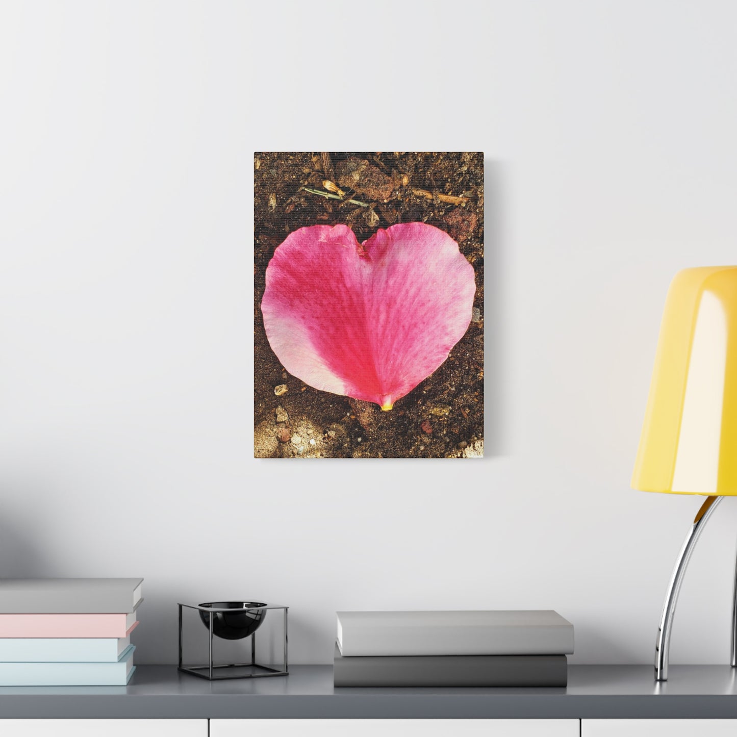 Canvas Gallery Wrap - Double Delight Rose Petal