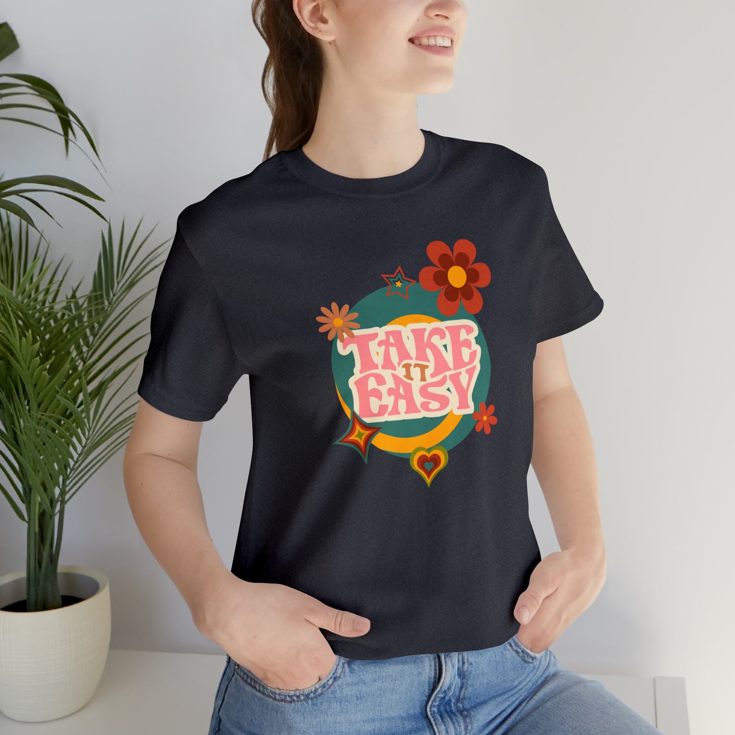 Unisex Take It Easy Retro Vibes T-Shirt