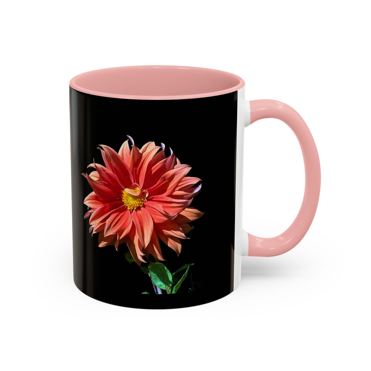 11oz/15oz Dahlia Flower Coffee Mug