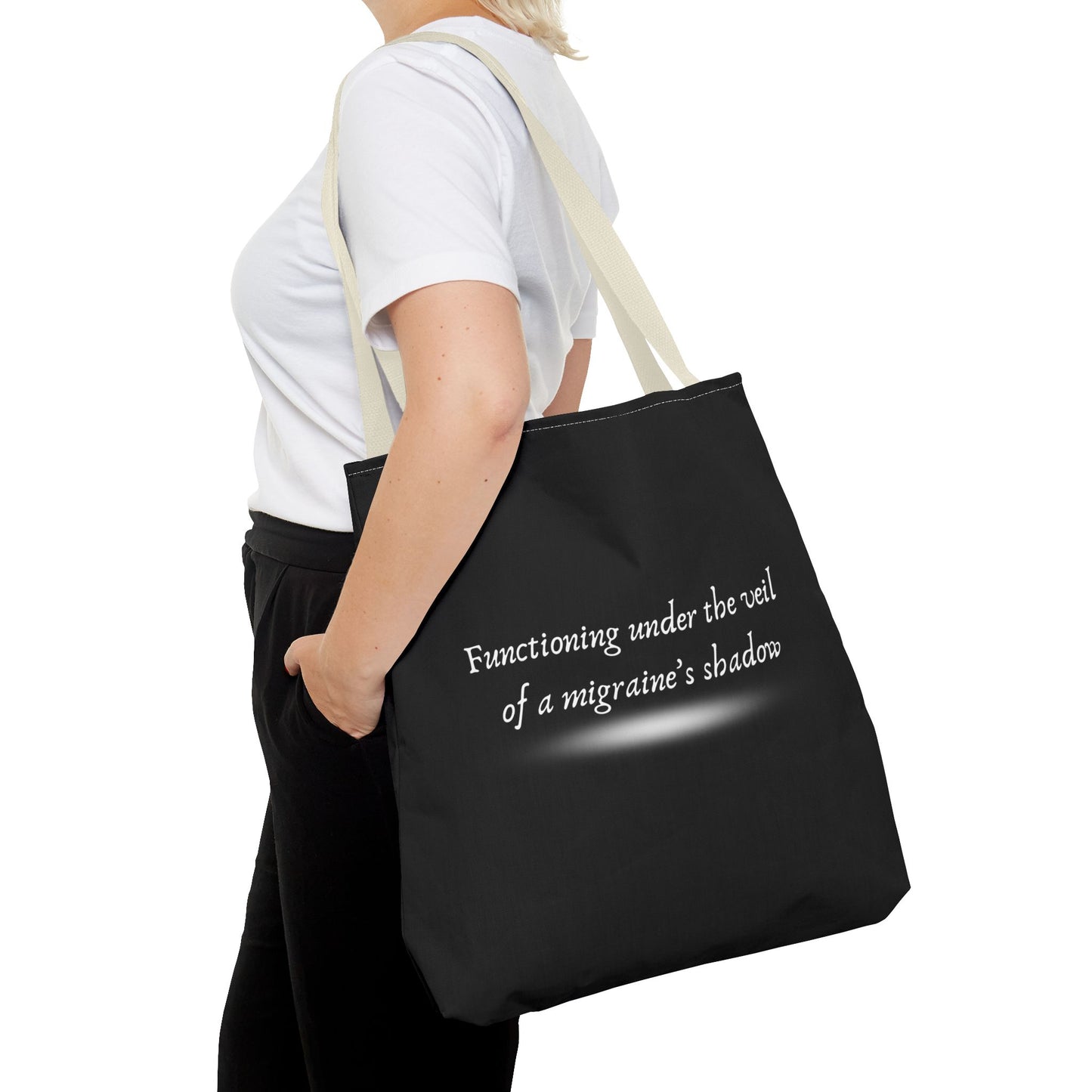 Unisex Migraine Day Invisible Illness Warrior Tote Bag