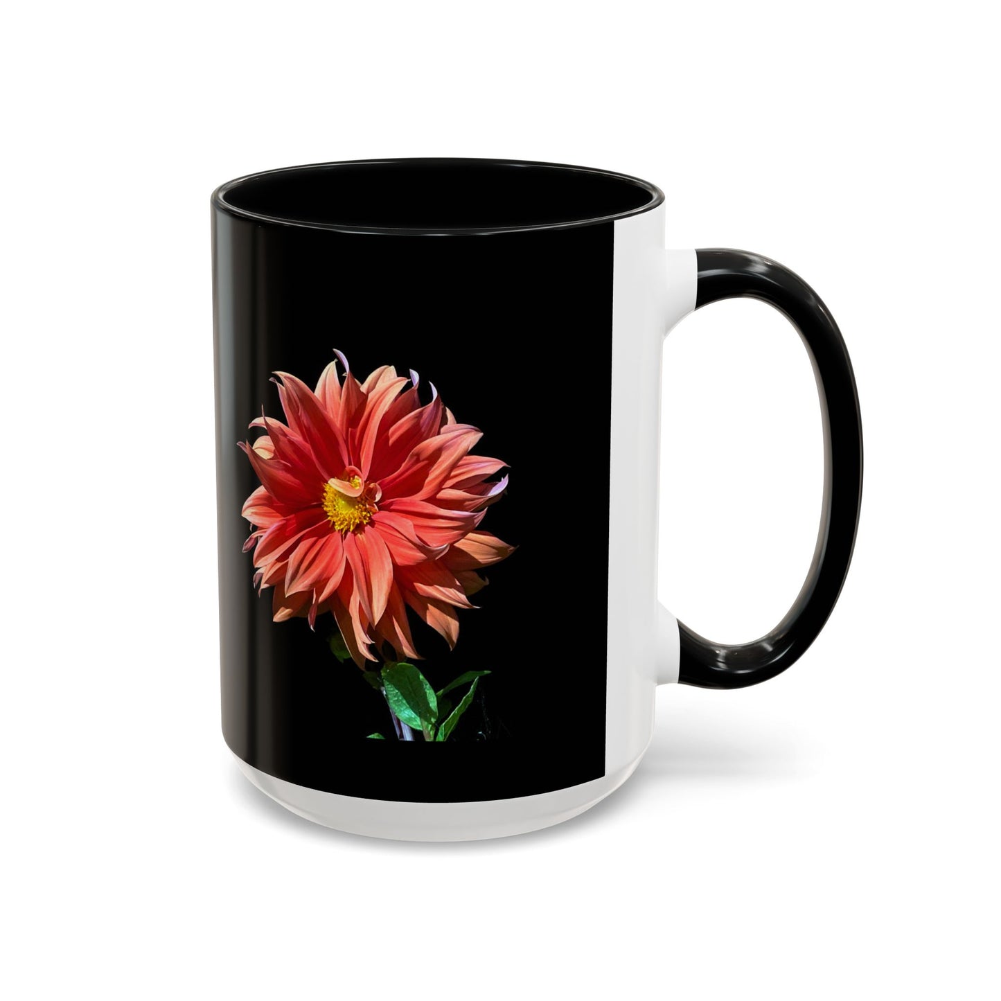 11oz/15oz Dahlia Flower Coffee Mug