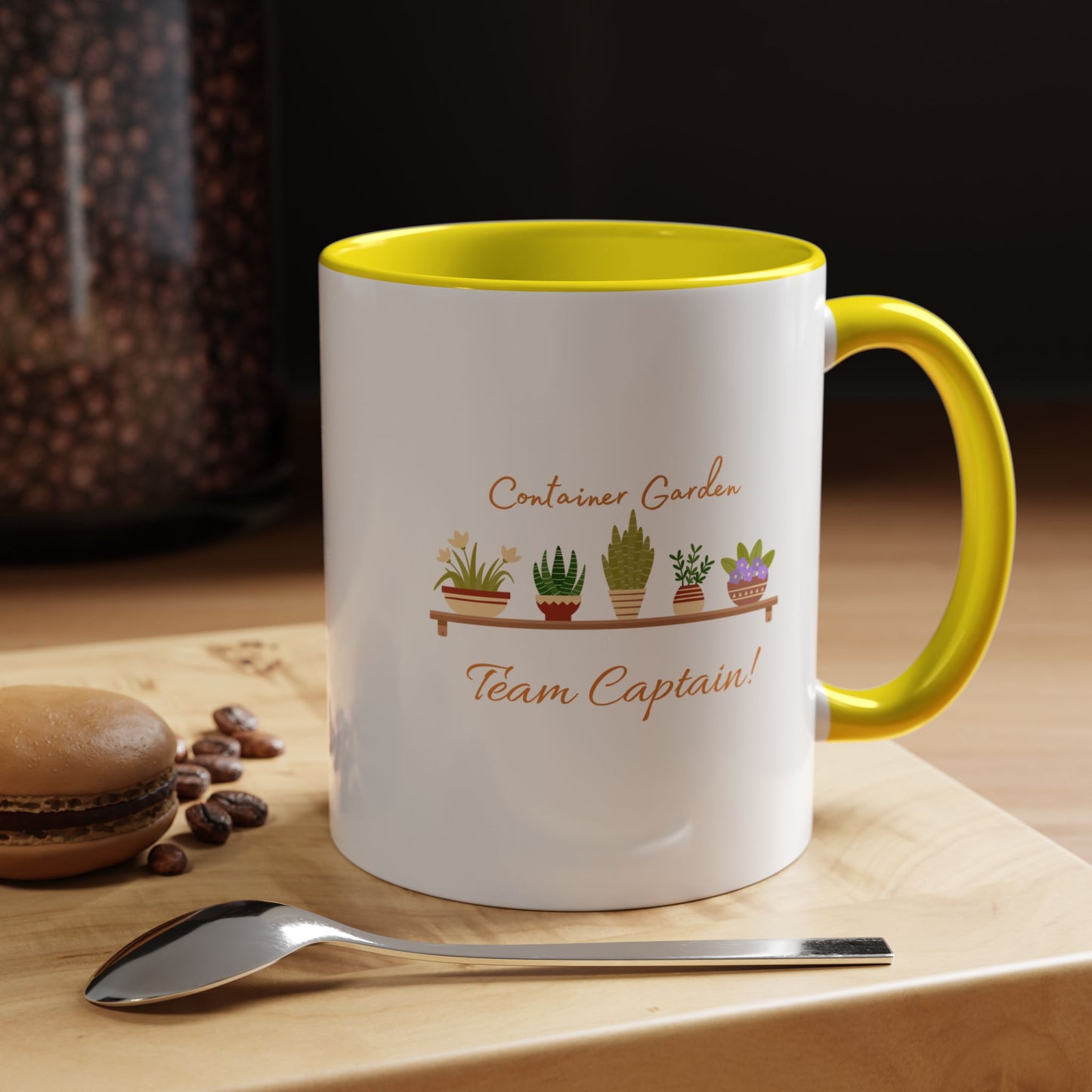 11oz/15oz Garden Themed Container Garden Team Captain Plant Parent Coffee Mug