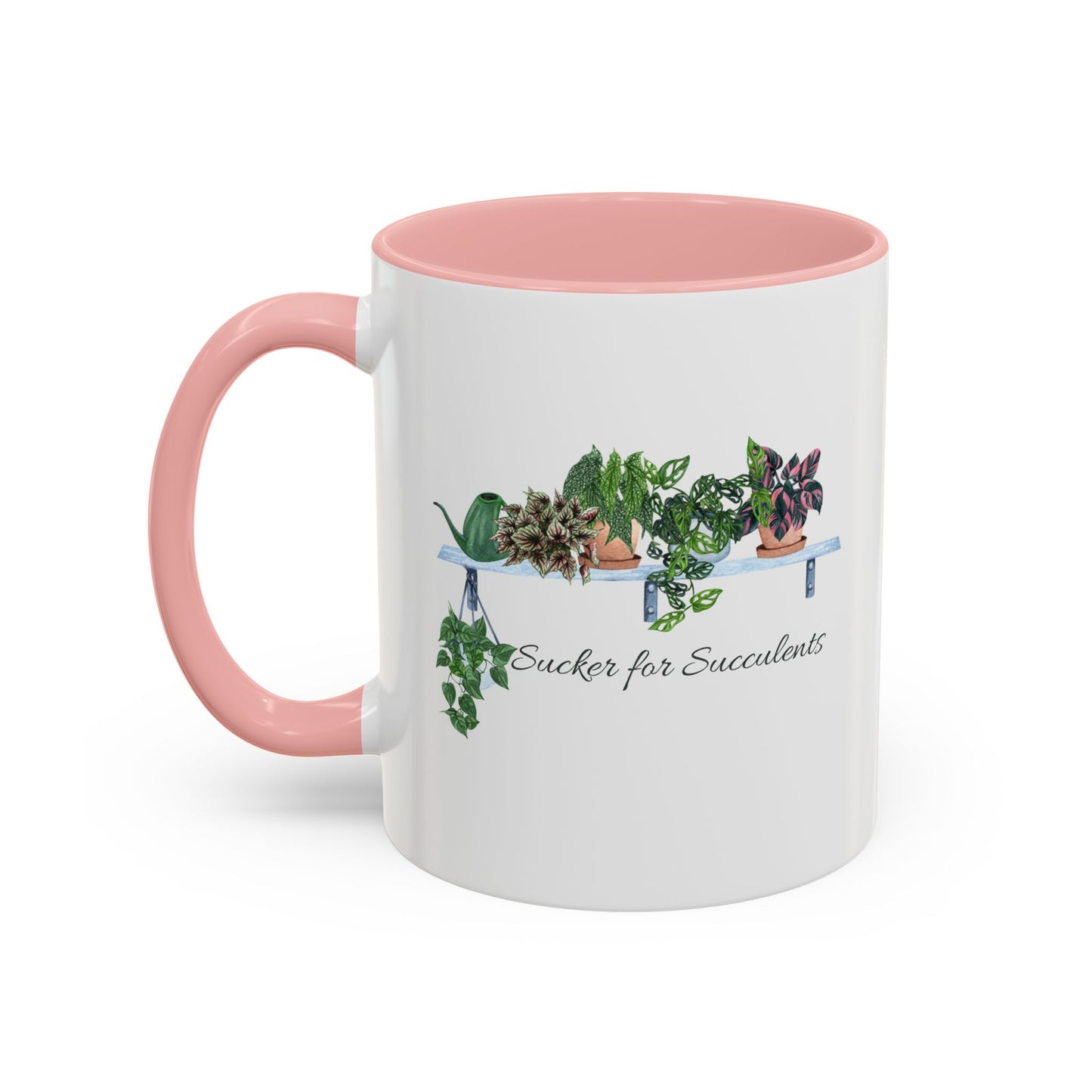 11oz/15oz Garden Themed Coffee Mug Sucker for Succulents