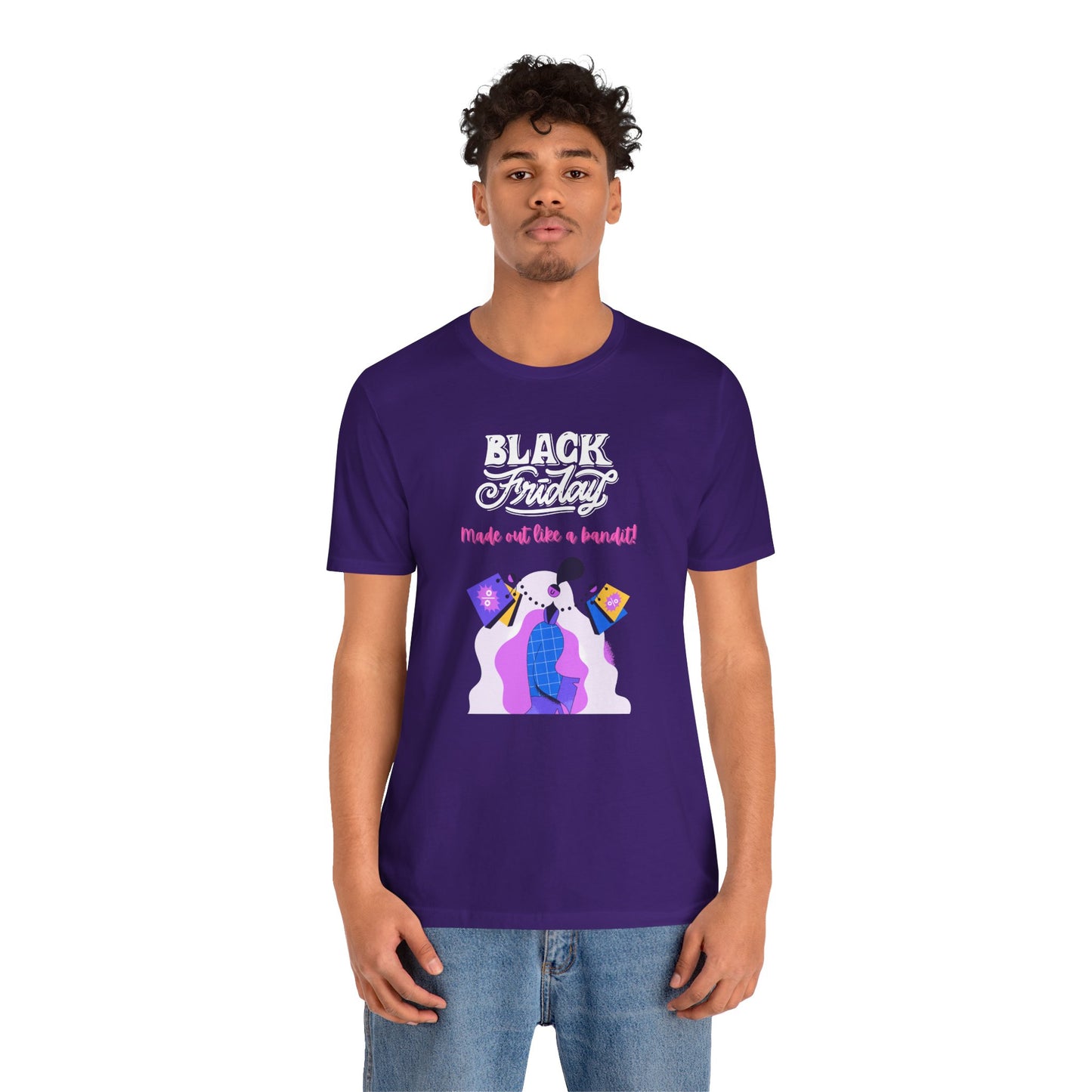 Unisex Jersey Short Sleeve Black Friday Sales T-Shirt