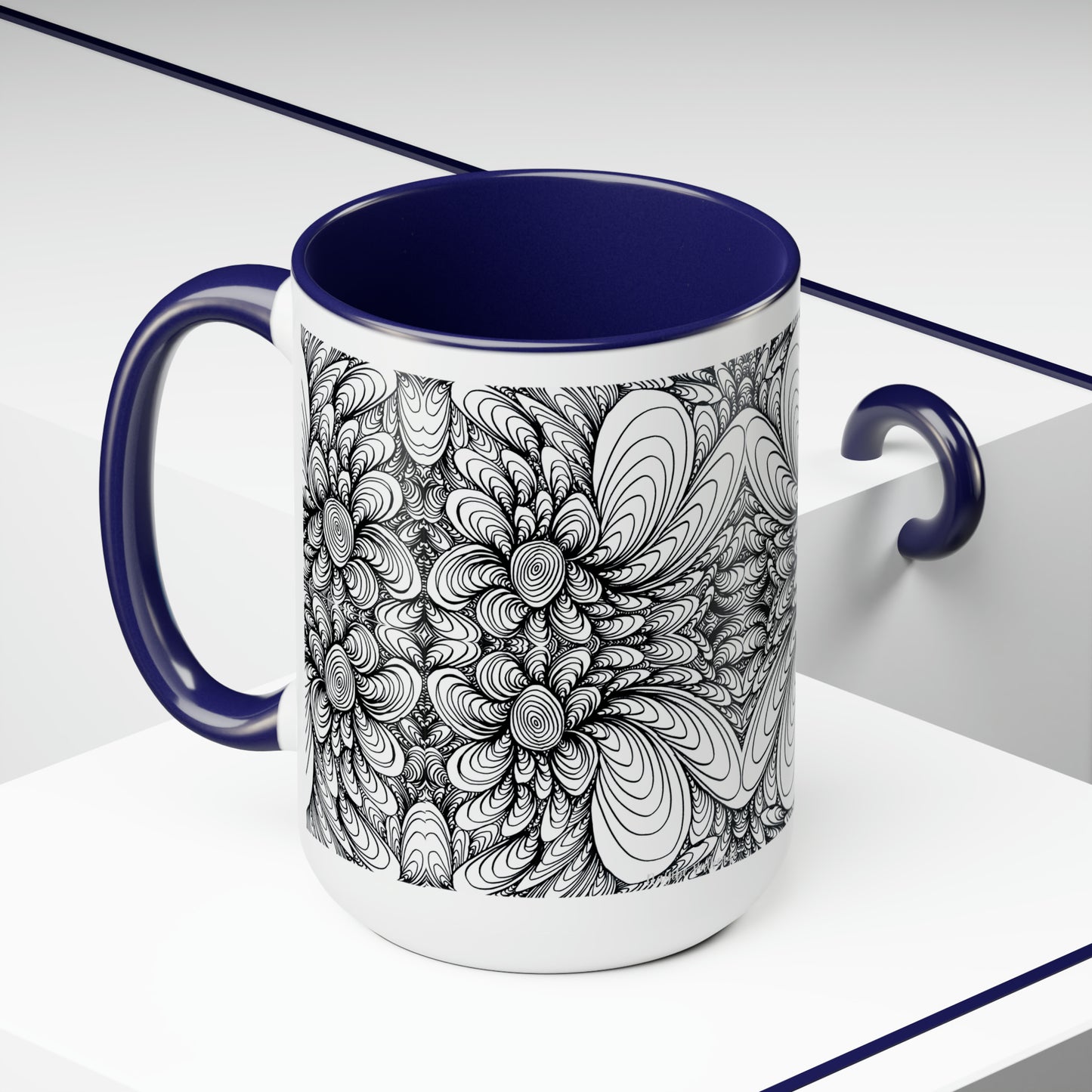 15oz Original Art  Mug - Blooms