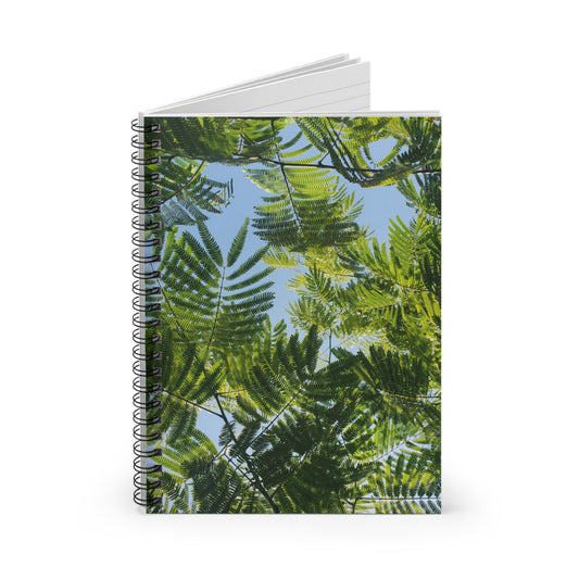 Spiral Notebook - Original Print Silk Canopy - EDC 118 pages