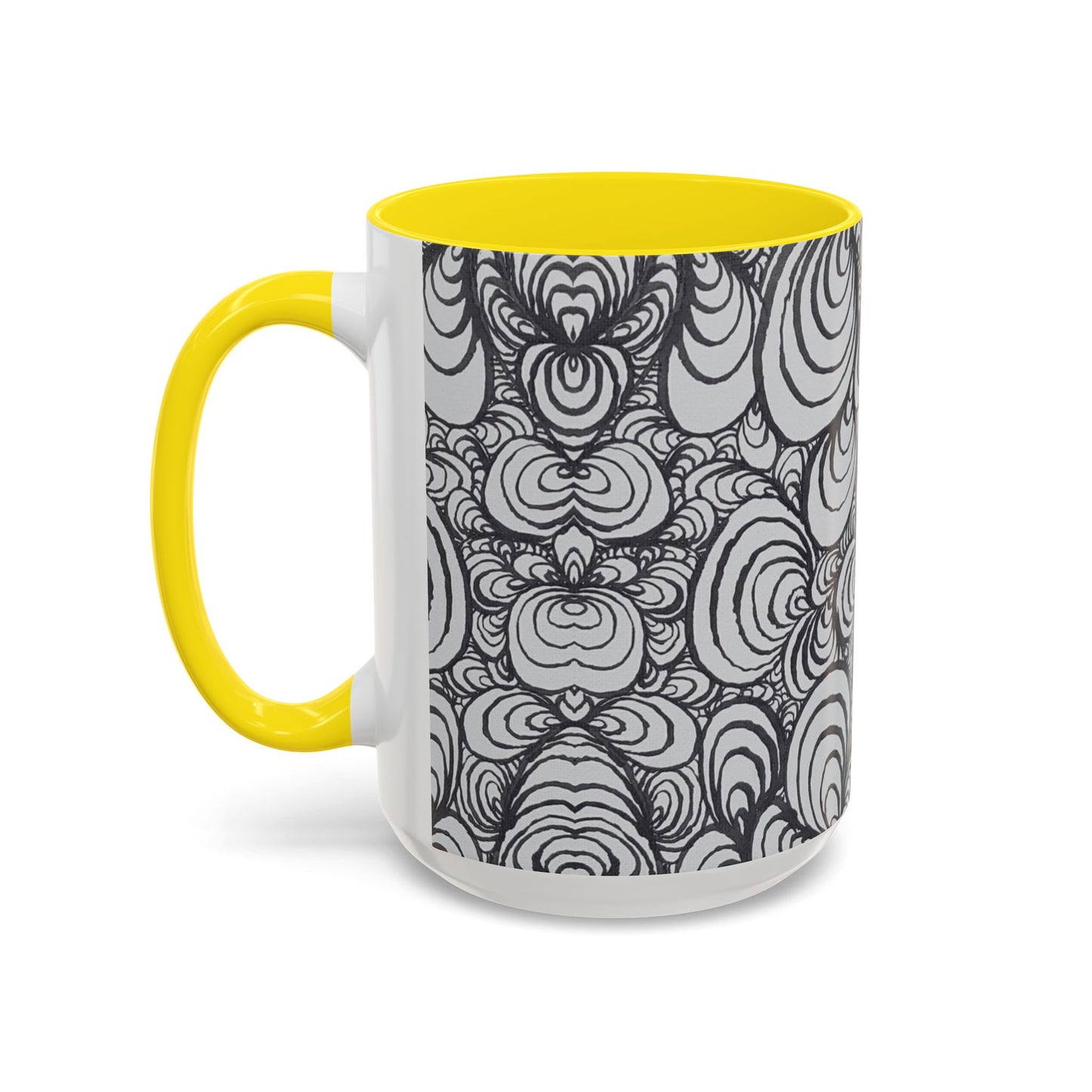 11oz/15oz Original Line Art Mug - Puzzle Panels 1