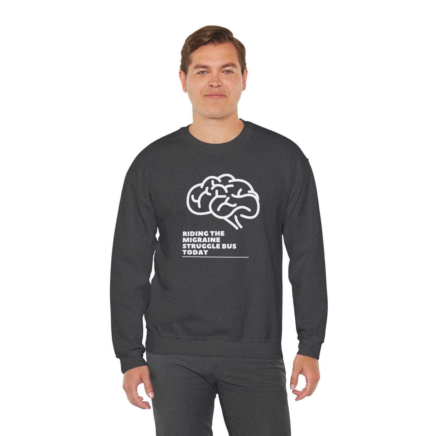 Unisex Migraine Day Invisible Illness Warrior Sweatshirt
