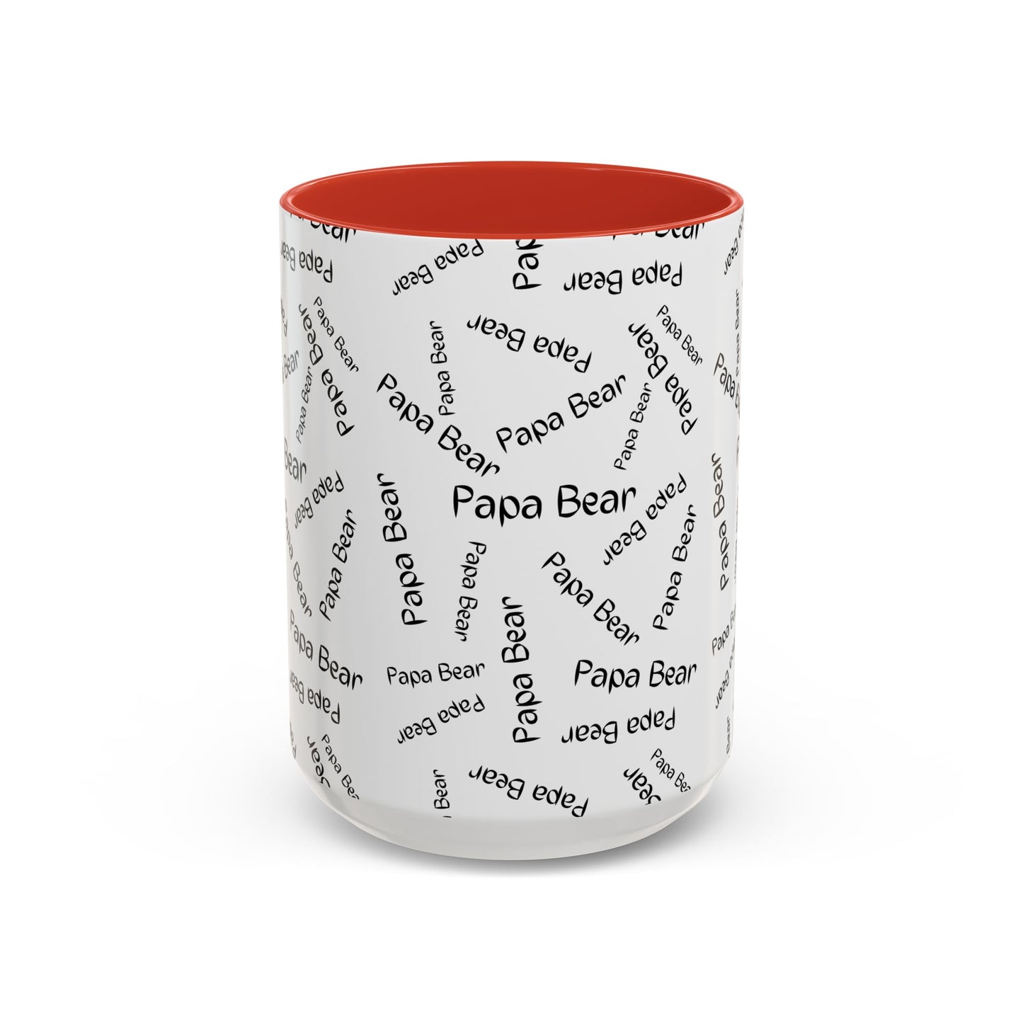 11oz/15oz Papa Bear Word Scramble Coffee Mug