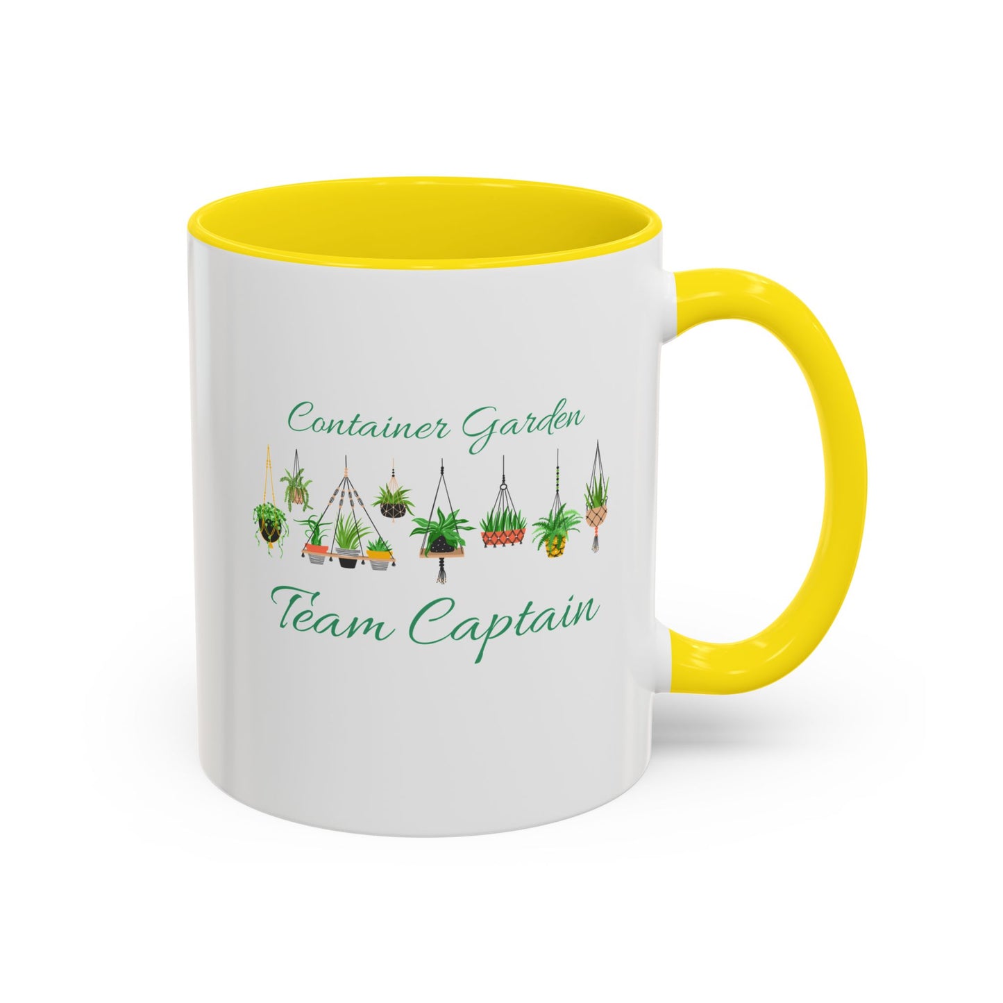 11oz/15oz Garden Themed Container Garden Team Captain Plant Parent Coffee Mug