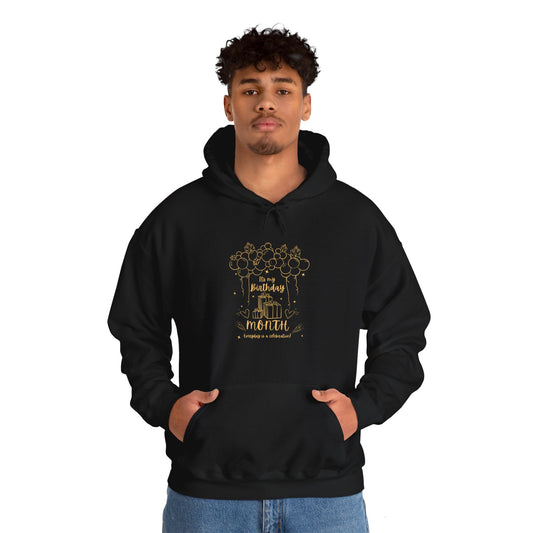 Unisex Heavy Blend™ Its My Birthday MONTH Everyday Is A Celebration! Hooded Sweatshirt