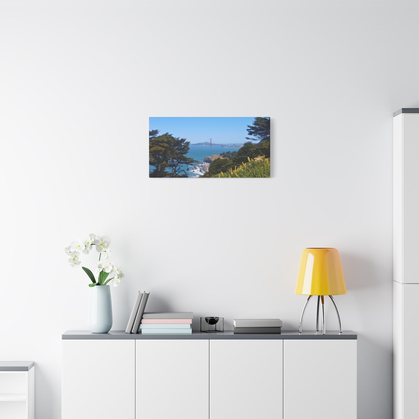 Canvas Gallery Wrap - Camino Del Mar - Fort Miley Lookout - San Francisco