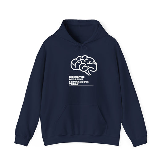 Migraine Day Invisible Illness Warrior Hooded Sweatshirt