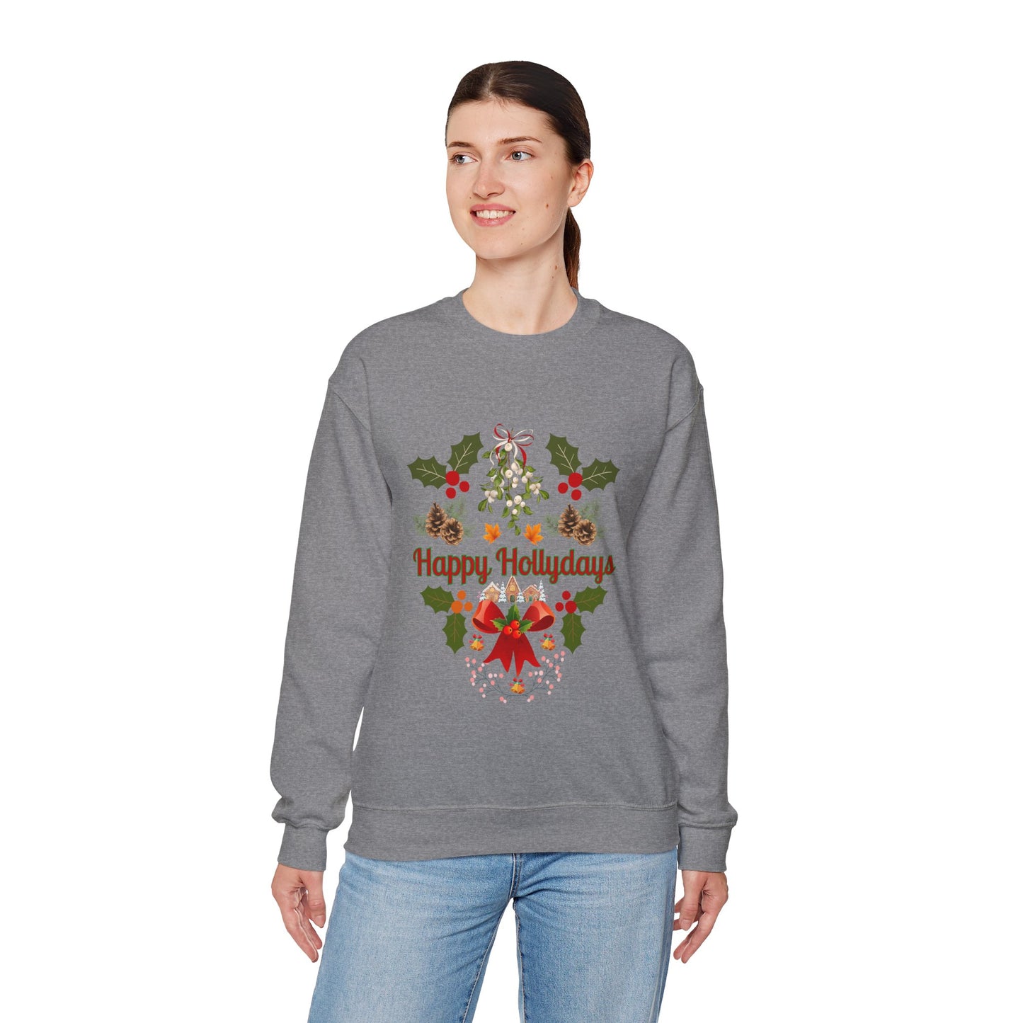 Unisex Ugly Sweater Contest Happy Hollydays Sweatshirt