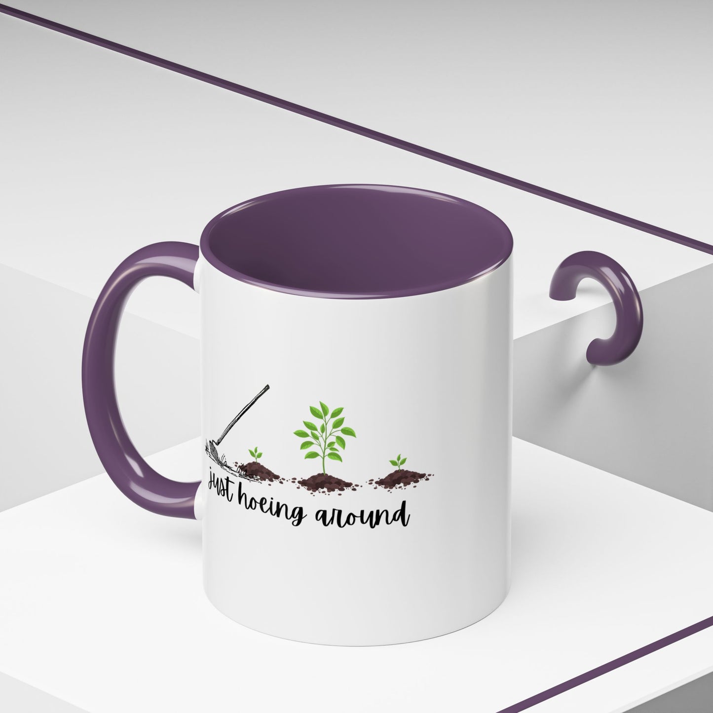 11oz/15oz Just Hoeing Around Gardening Club Coffee Mug