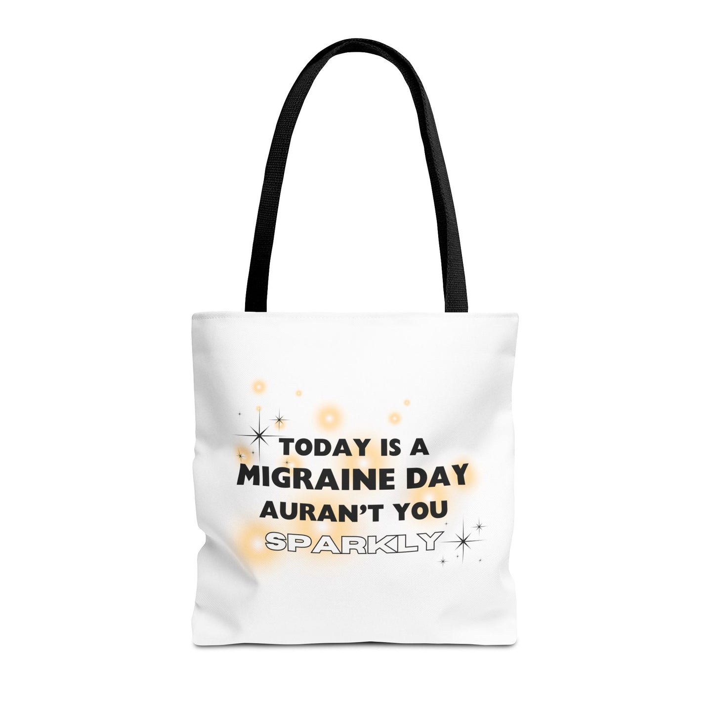 Unisex Migraine Day Invisible Illness Warrior Tote Bag