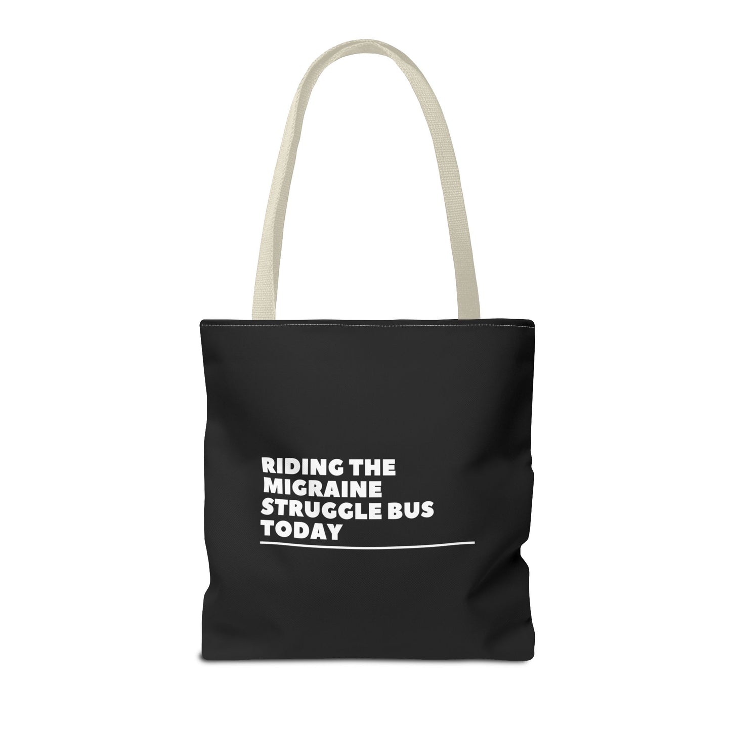 Unisex Migraine Day Invisible Illness Warrior Tote Bag