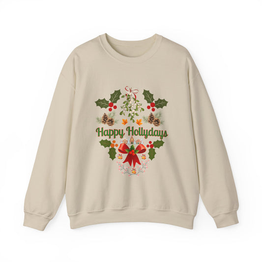Unisex Ugly Sweater Contest Happy Hollydays Sweatshirt