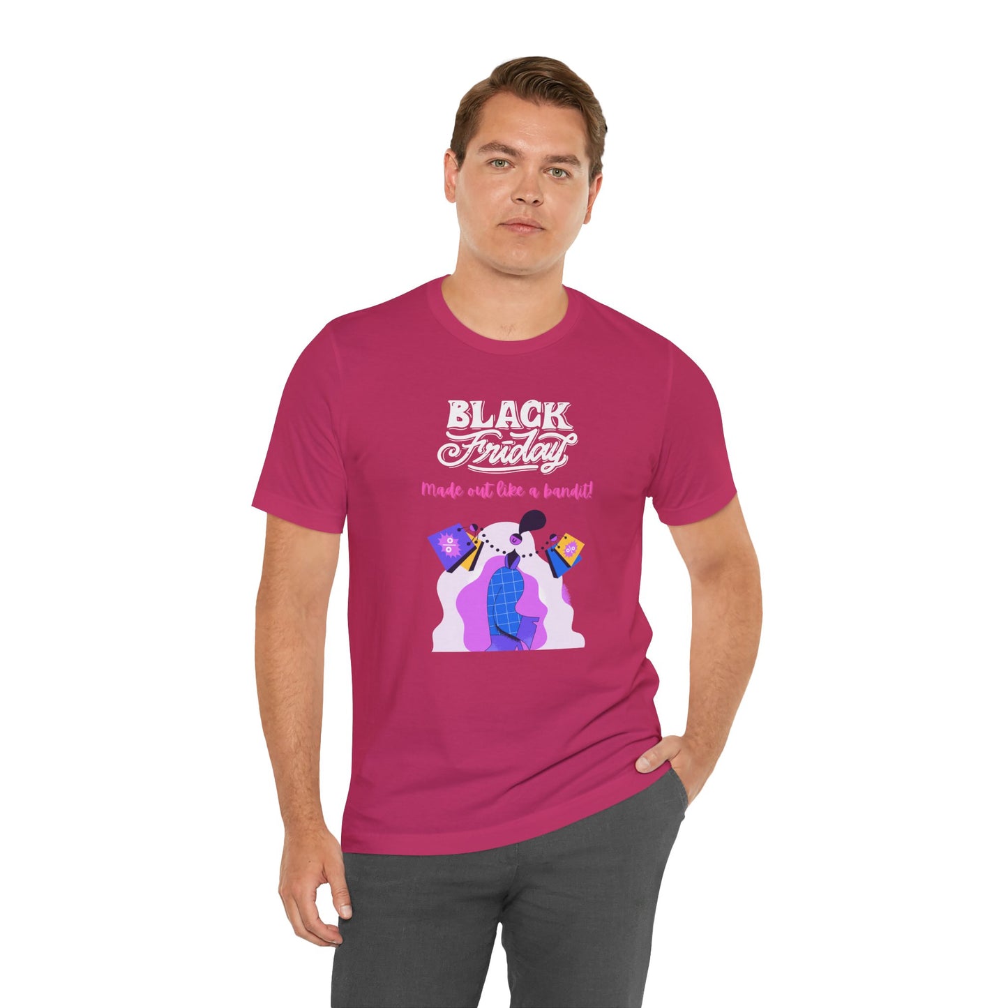 Unisex Jersey Short Sleeve Black Friday Sales T-Shirt