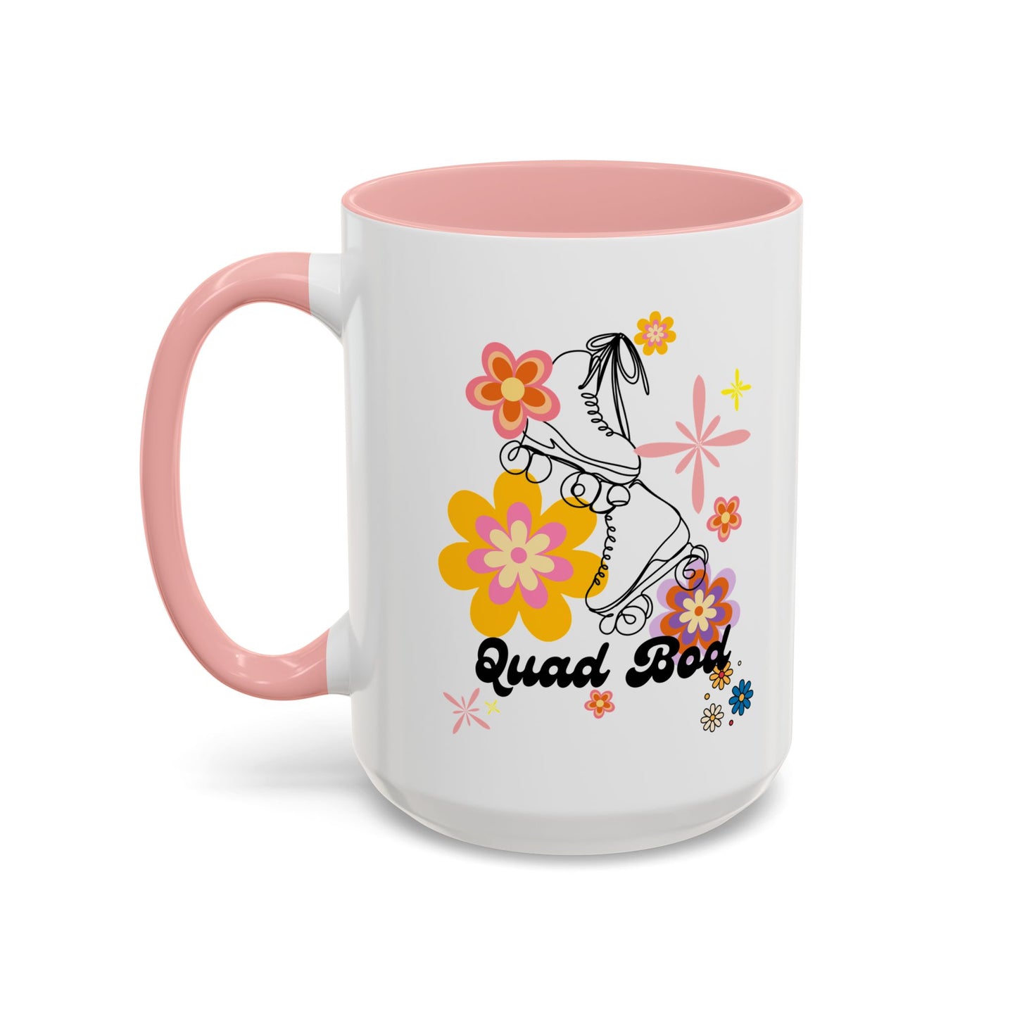 11oz/15oz Retro Vibes Roller Skate Quad Bod Coffee Mug