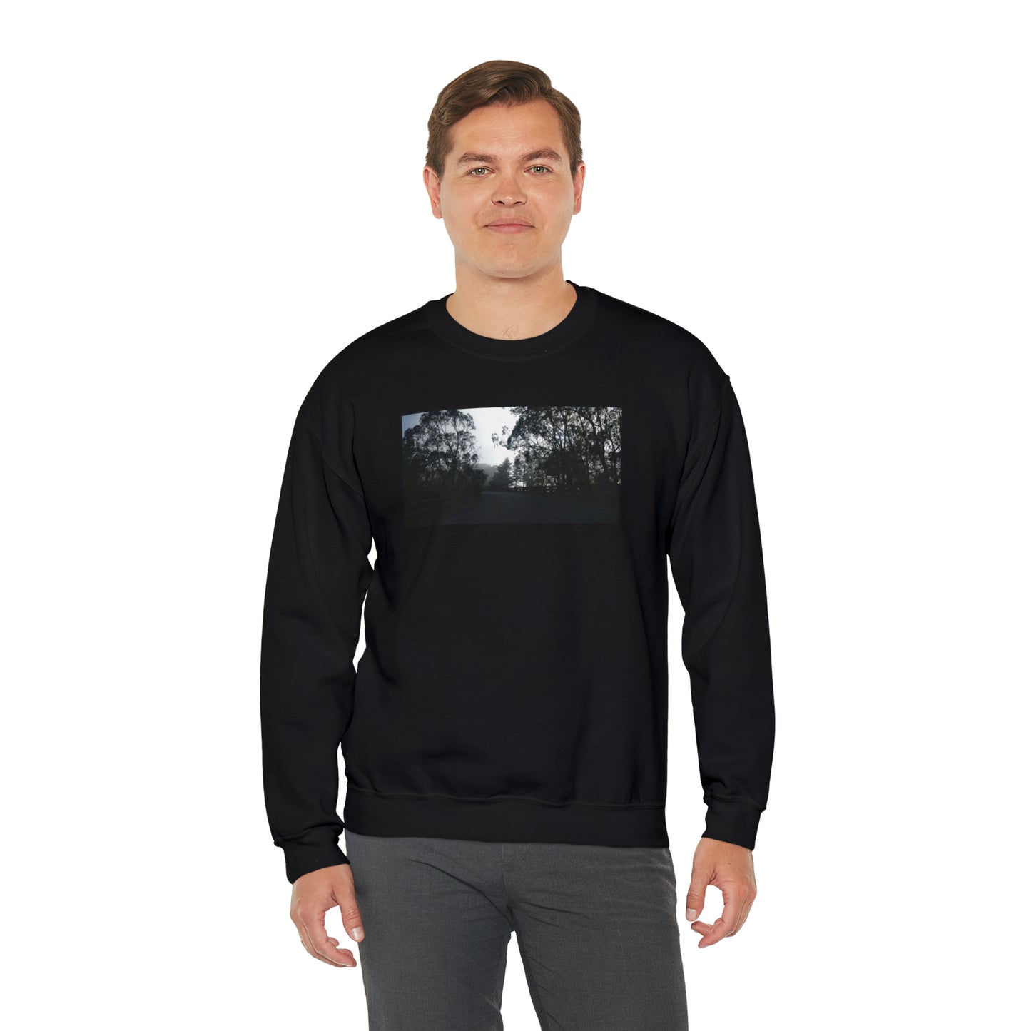 Unisex Travel Sweatshirt I-280 OnRamp Scenic Drive Print