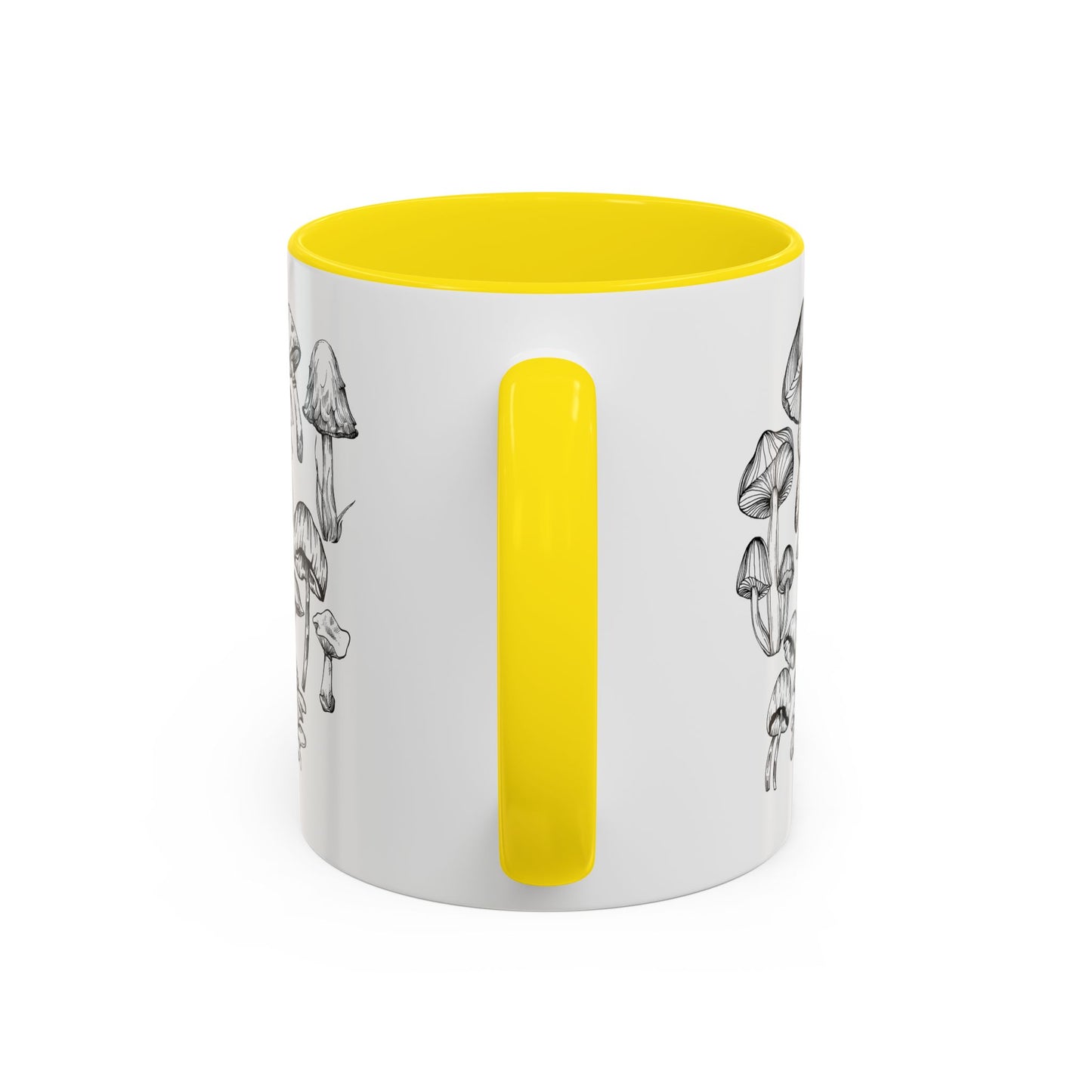 11oz/15oz  Mushroom Lover Fungi Print Toadstool Coffee Mug