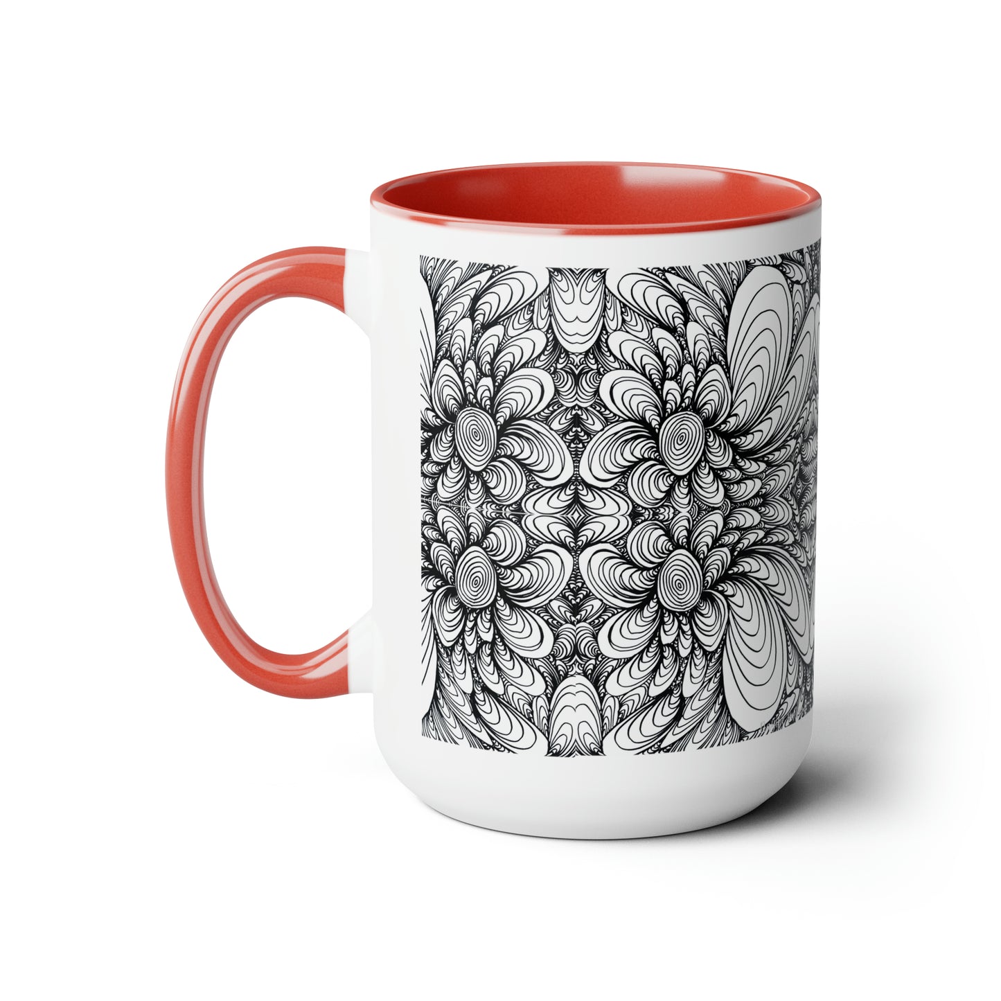 15oz Original Art  Mug - Blooms