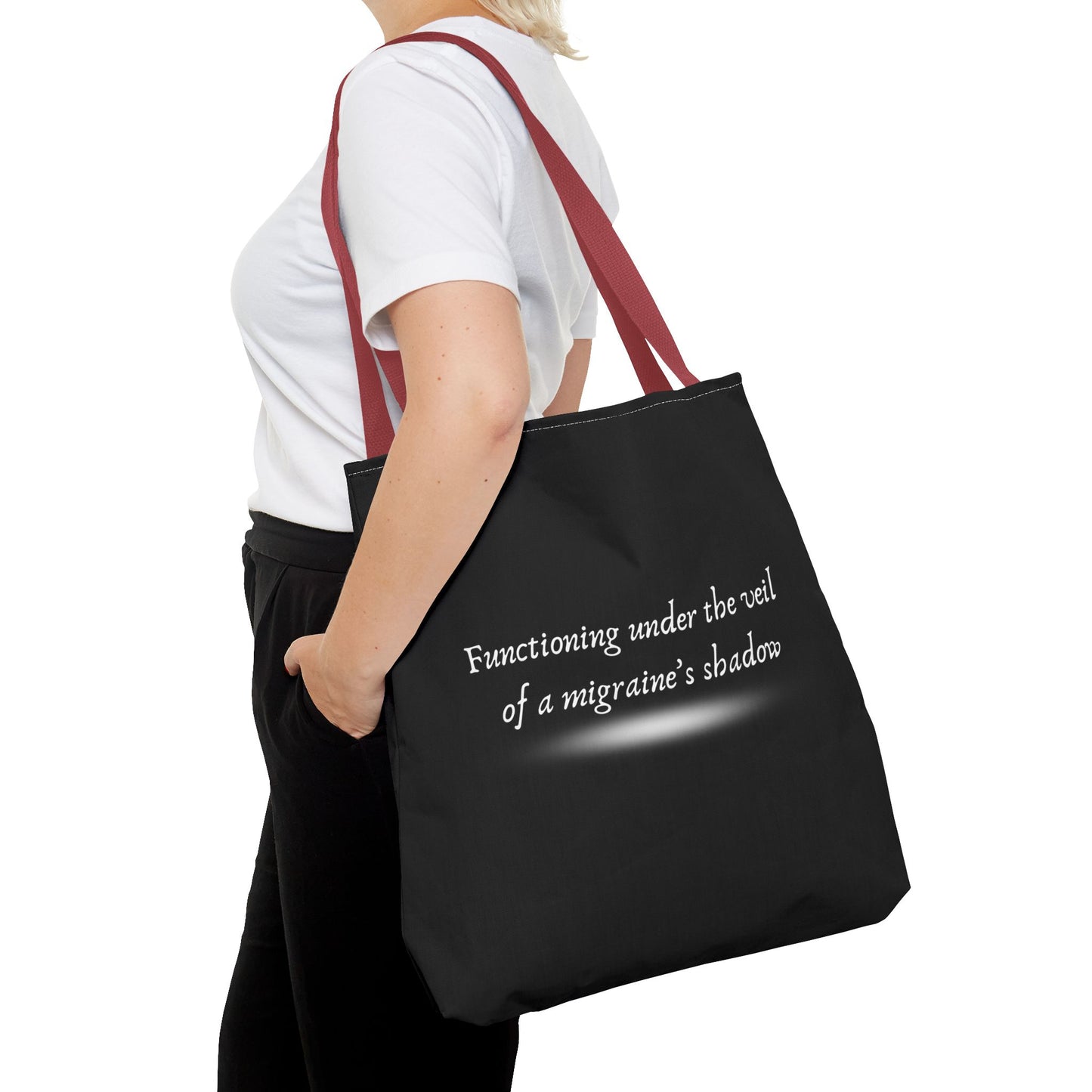 Unisex Migraine Day Invisible Illness Warrior Tote Bag