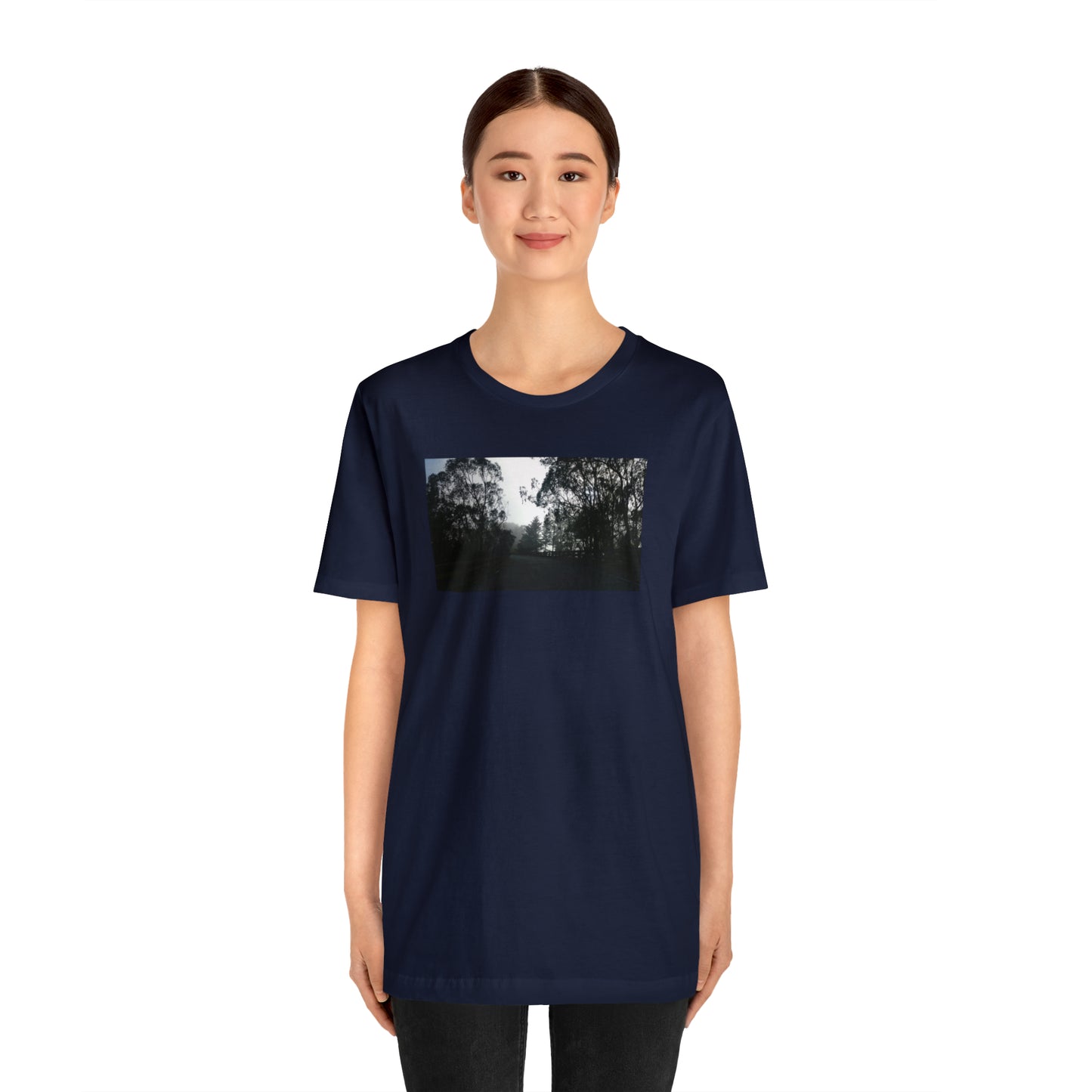 Unisex Travel T-Shirt, Scenic Ride I-280 On-ramp SF