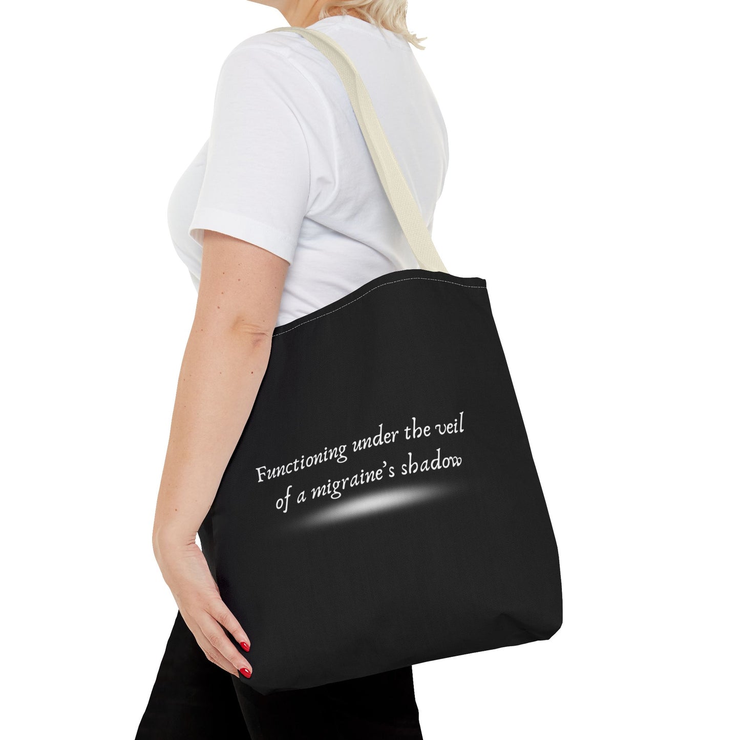 Unisex Migraine Day Invisible Illness Warrior Tote Bag