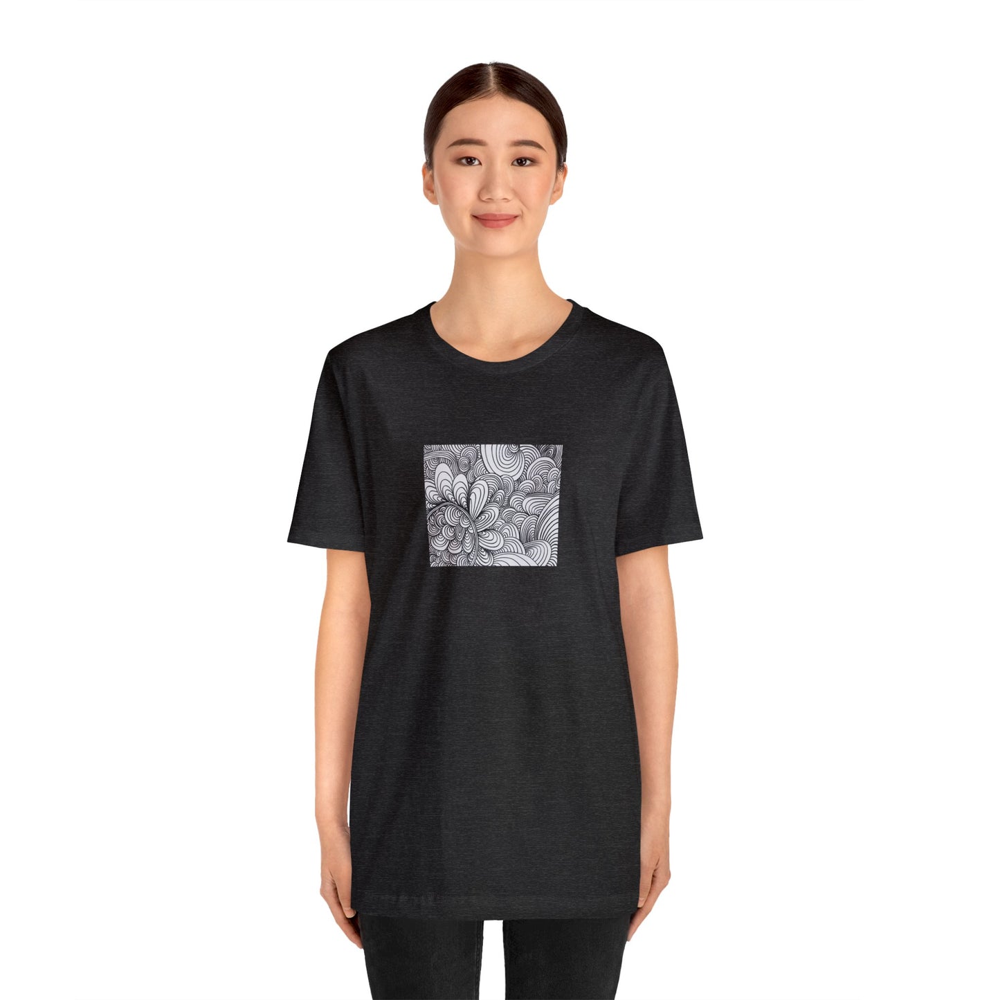 Unisex Original Art T-Shirt - Apricots Noir