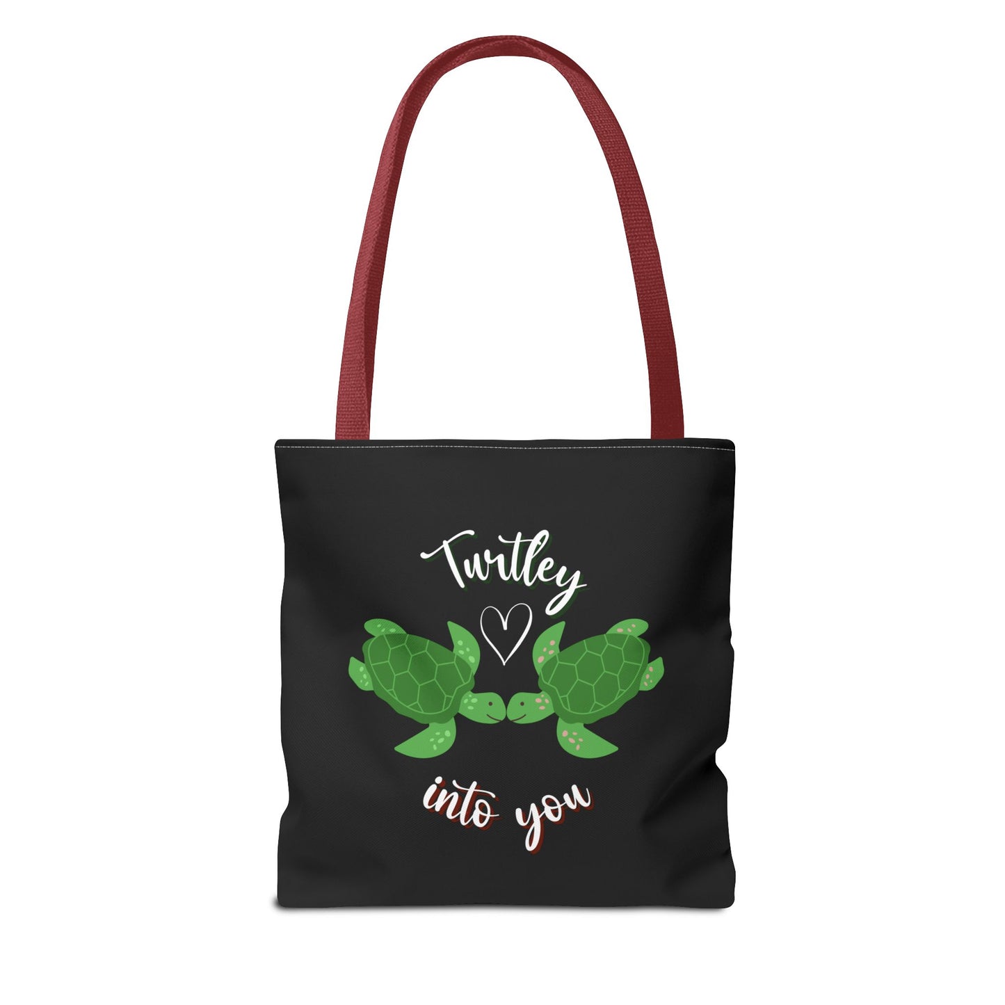 Unisex Cute Turtle Lover Turtley Into You Tote Bag