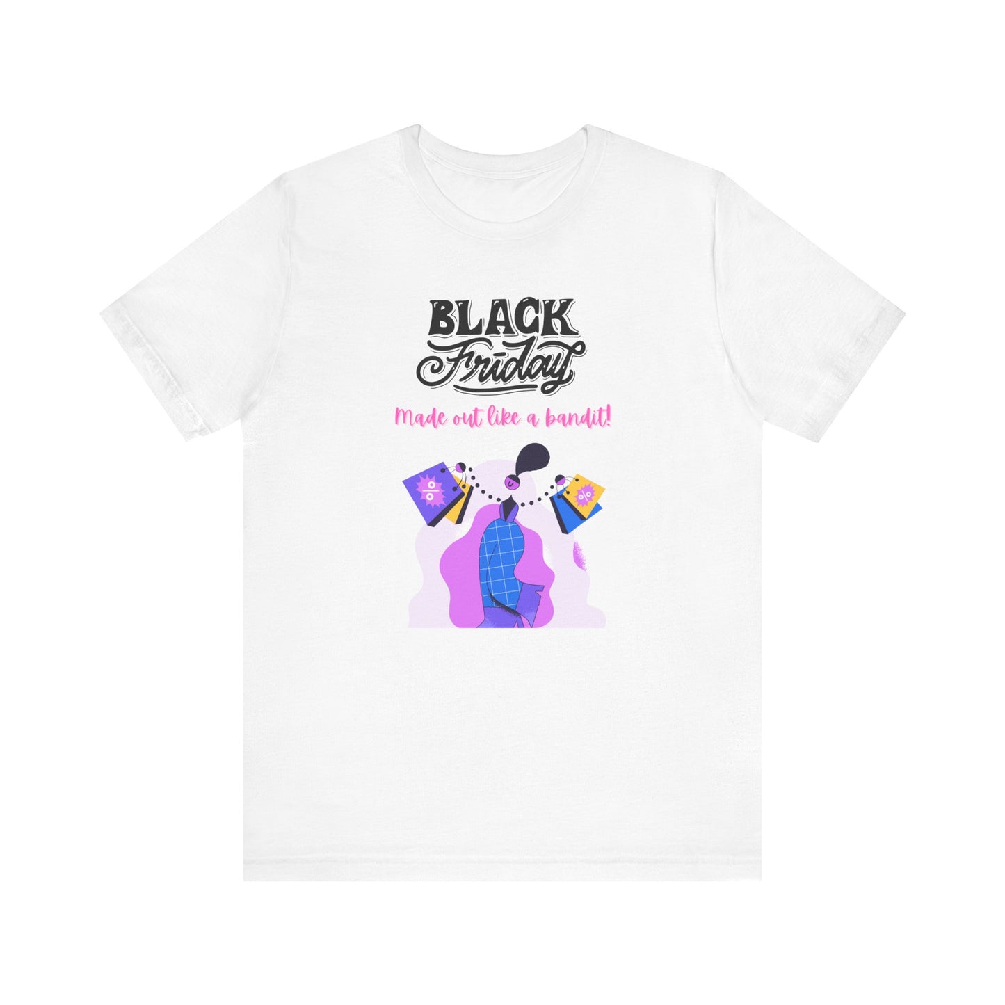 Unisex Jersey Short Sleeve Black Friday Sales T-Shirt