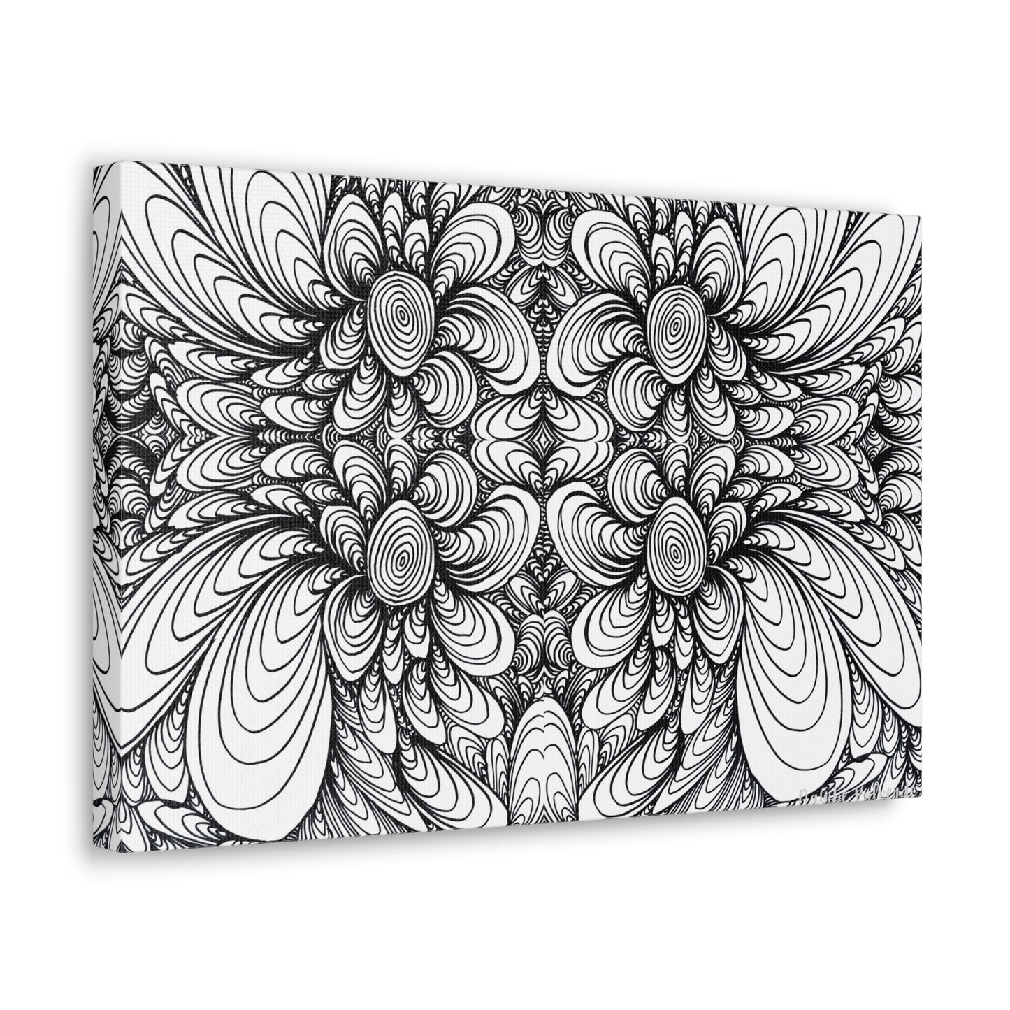 Original Art Canvas Gallery Wraps - Blooms