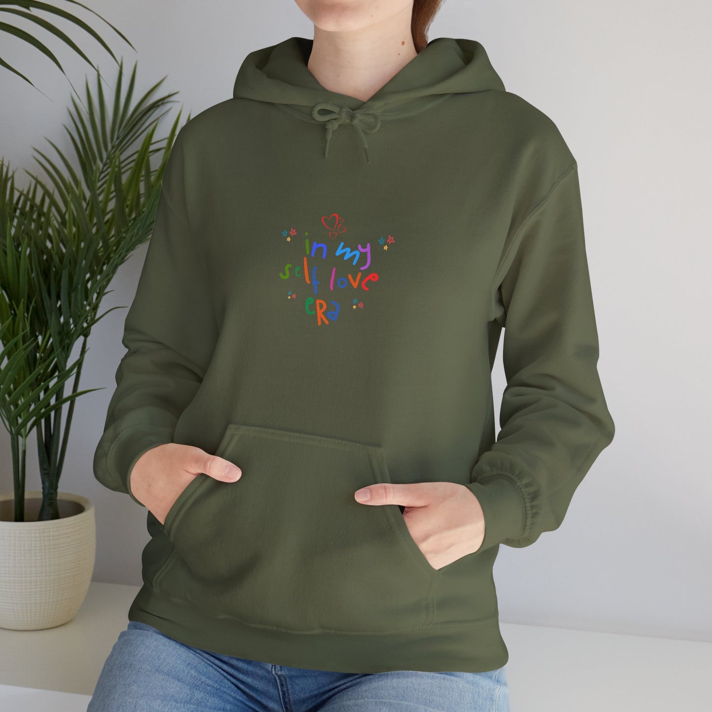 Unisex In My Self Love Era Hooded Sweatshirt