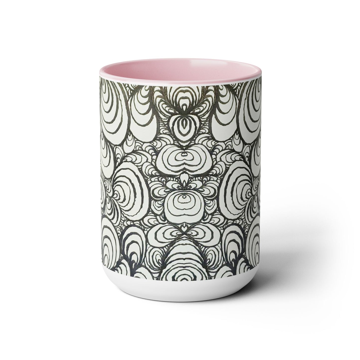 15oz Original Line Art Mug - Puzzle Panels 1