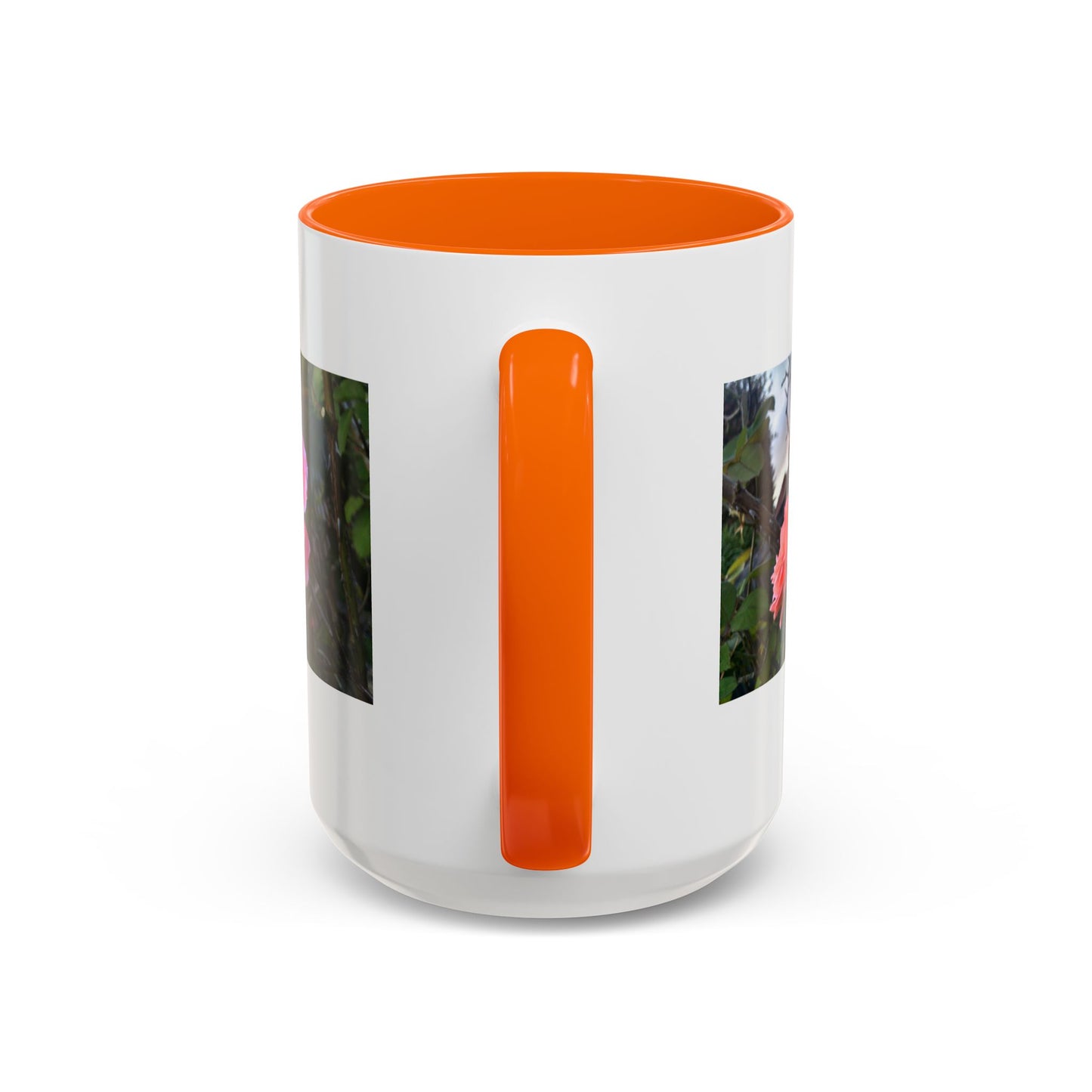 11oz/15oz Garden Themed Double Delight Rose Coffee Mug