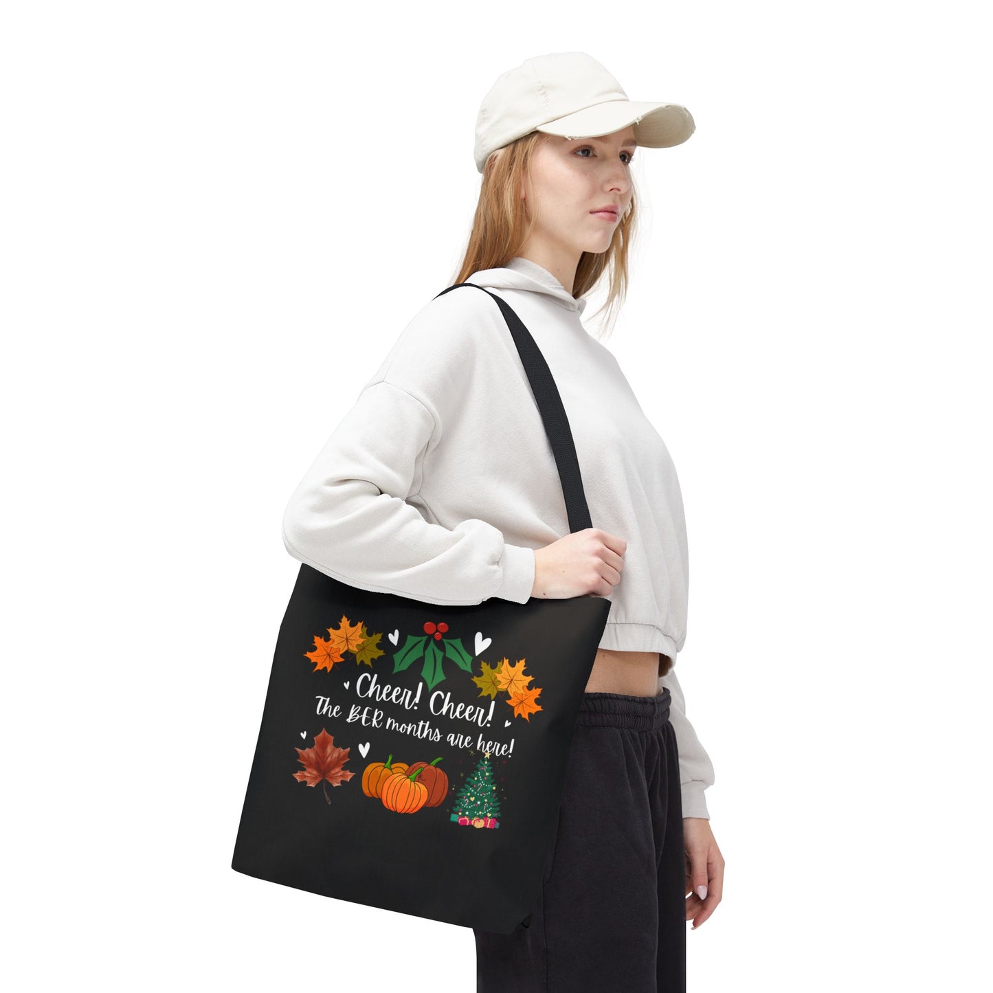 Unisex BER Months Tote Bag Autumn Tote Fall Tote Bag September Tote October Tote Bag November Bag December Tote Bag Favorite Months Tote Bag