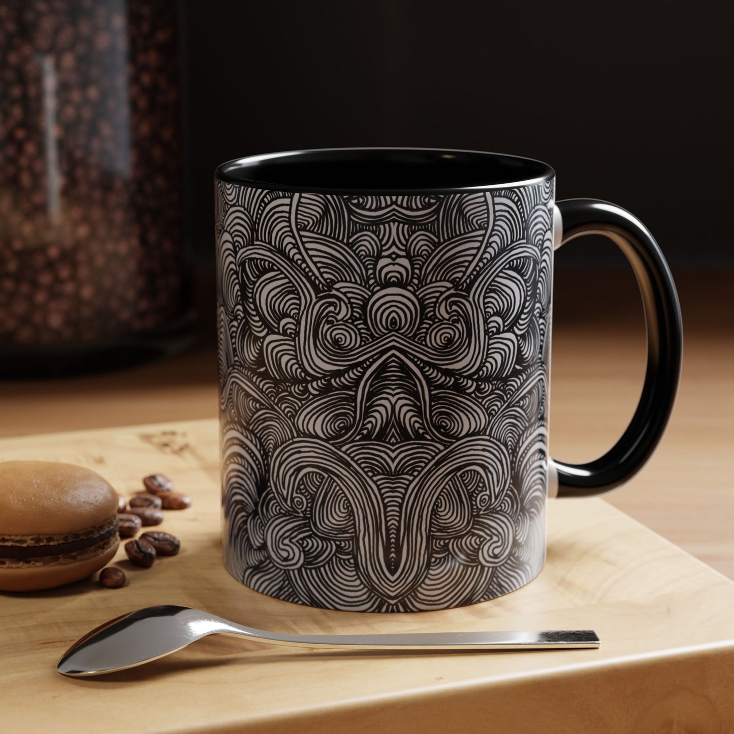 11oz/15oz Original Line Art Coffee Mug - Liquid