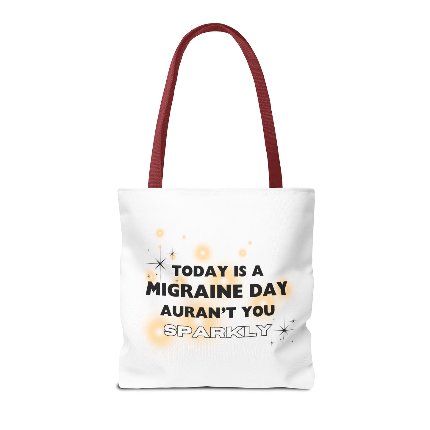 Unisex Migraine Day Invisible Illness Warrior Tote Bag